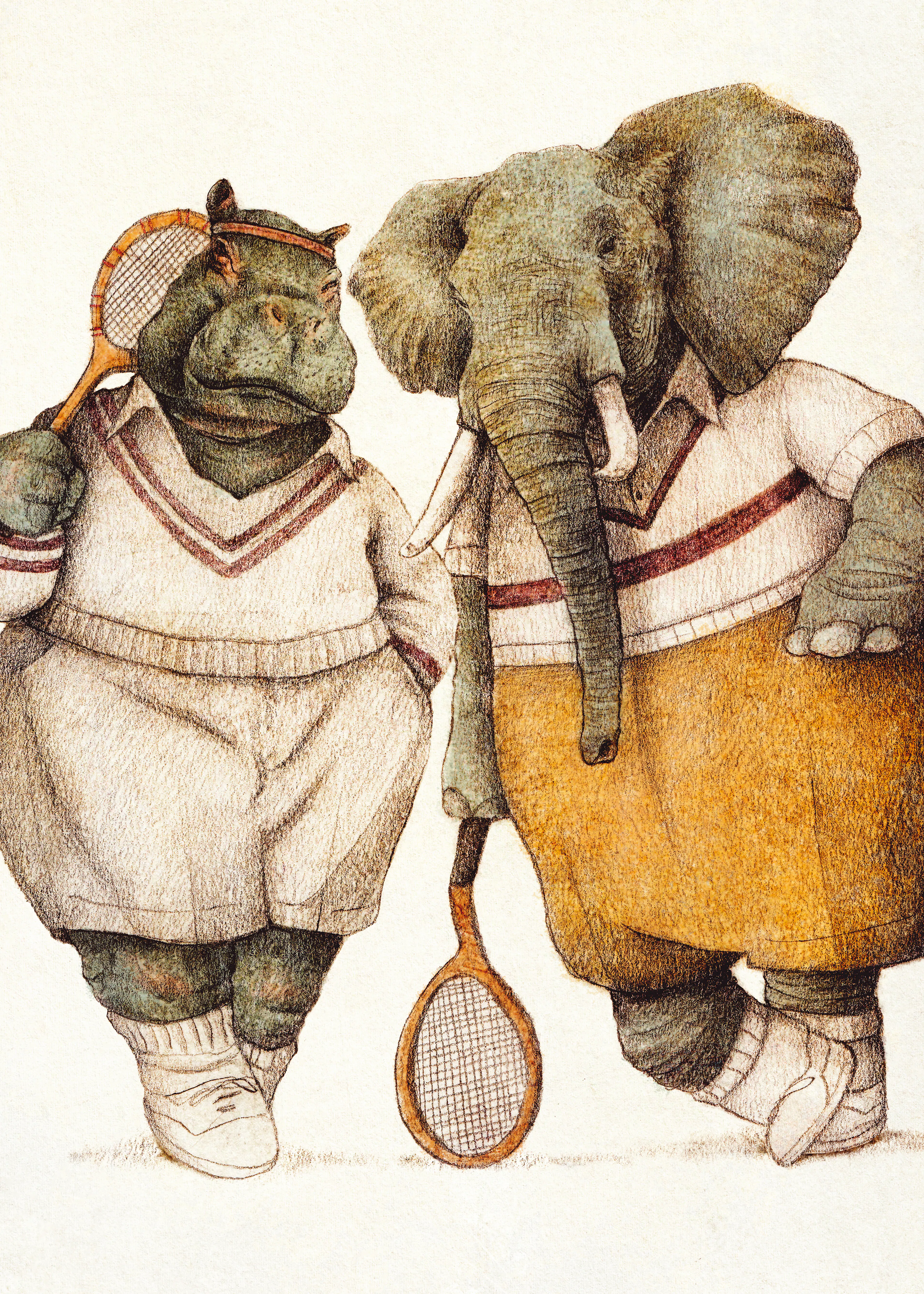 Vintage Tennis Poster 0