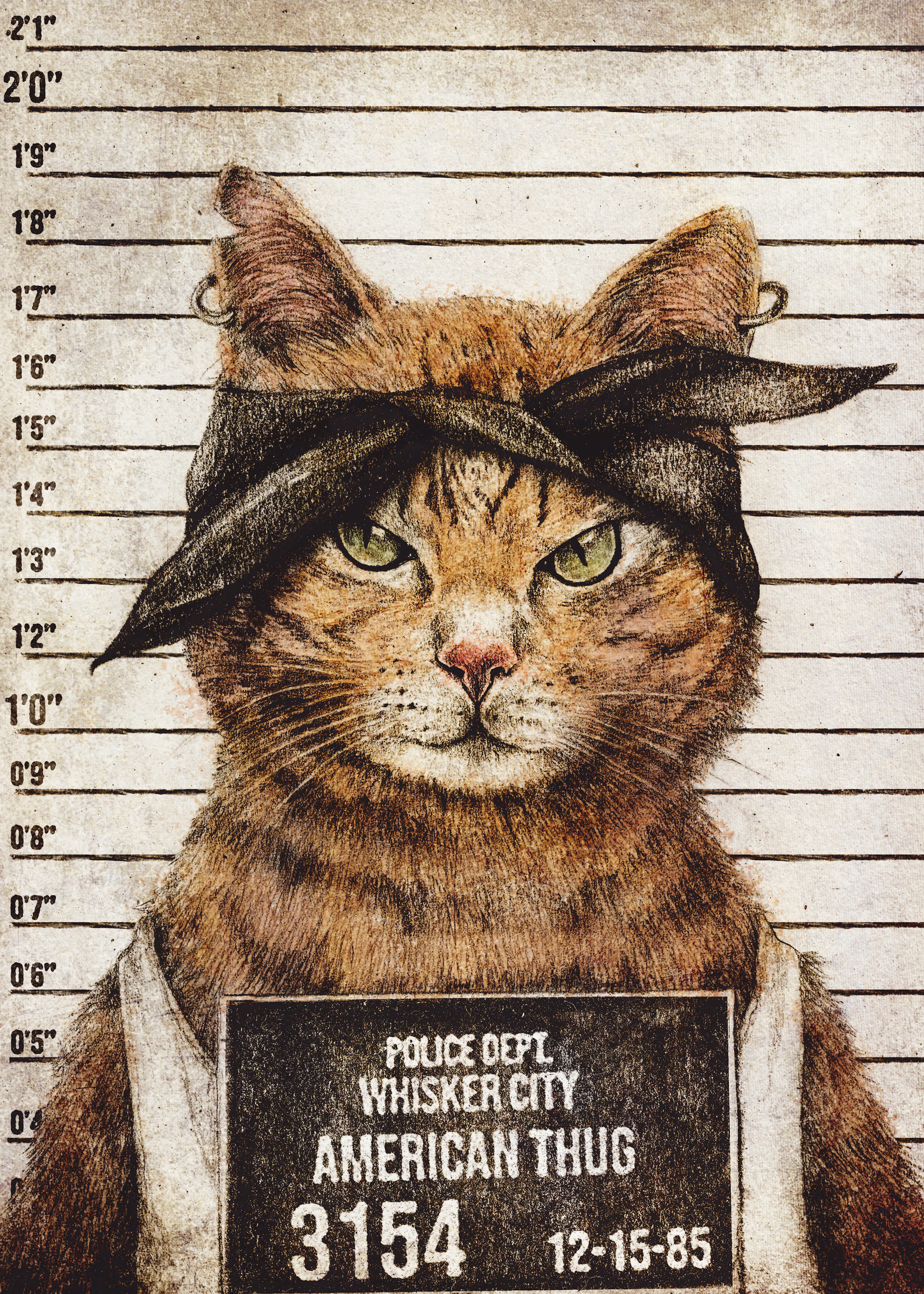 Thug Cat Poster 0
