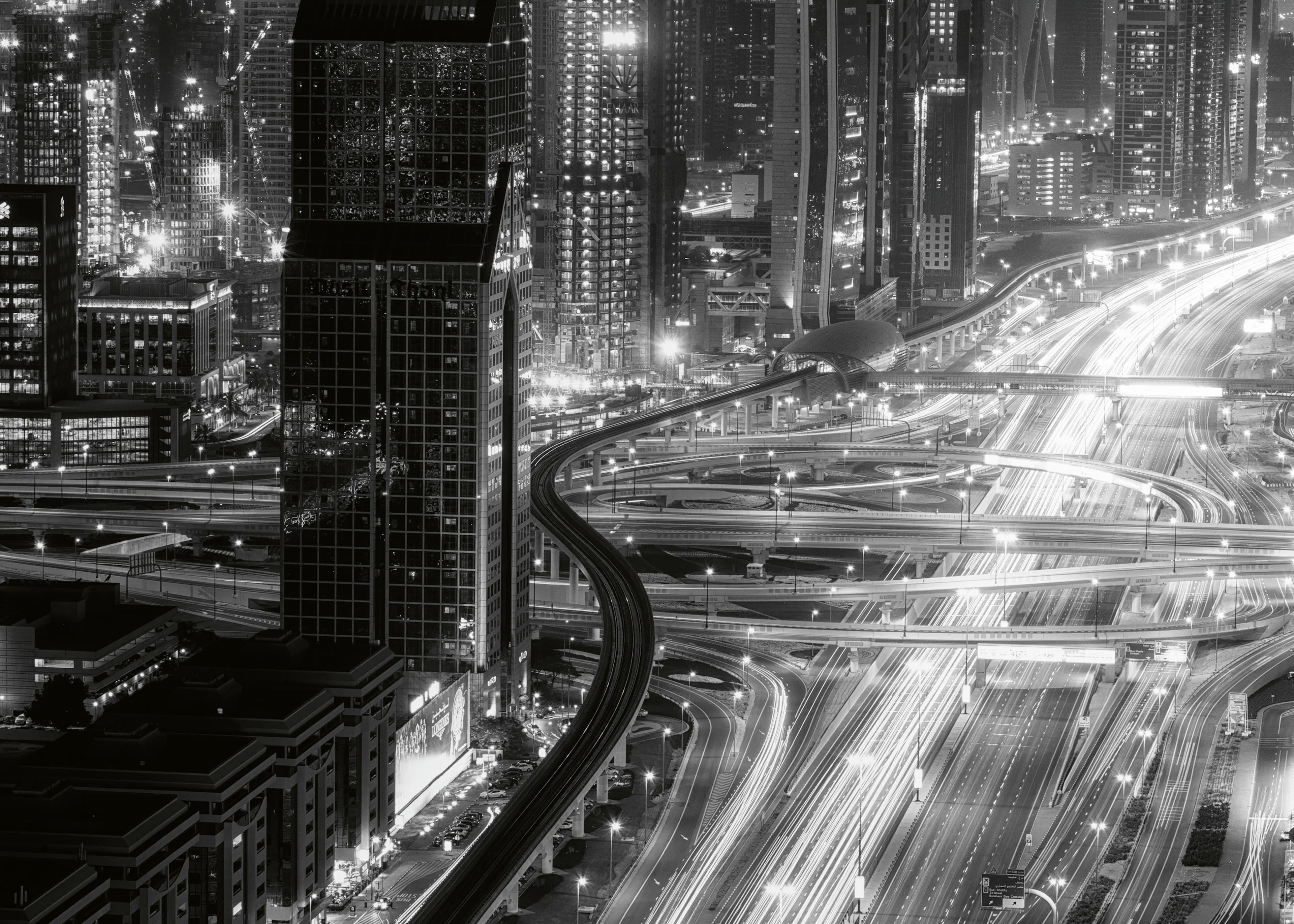 Paysage Urbain Nocturne Poster 0