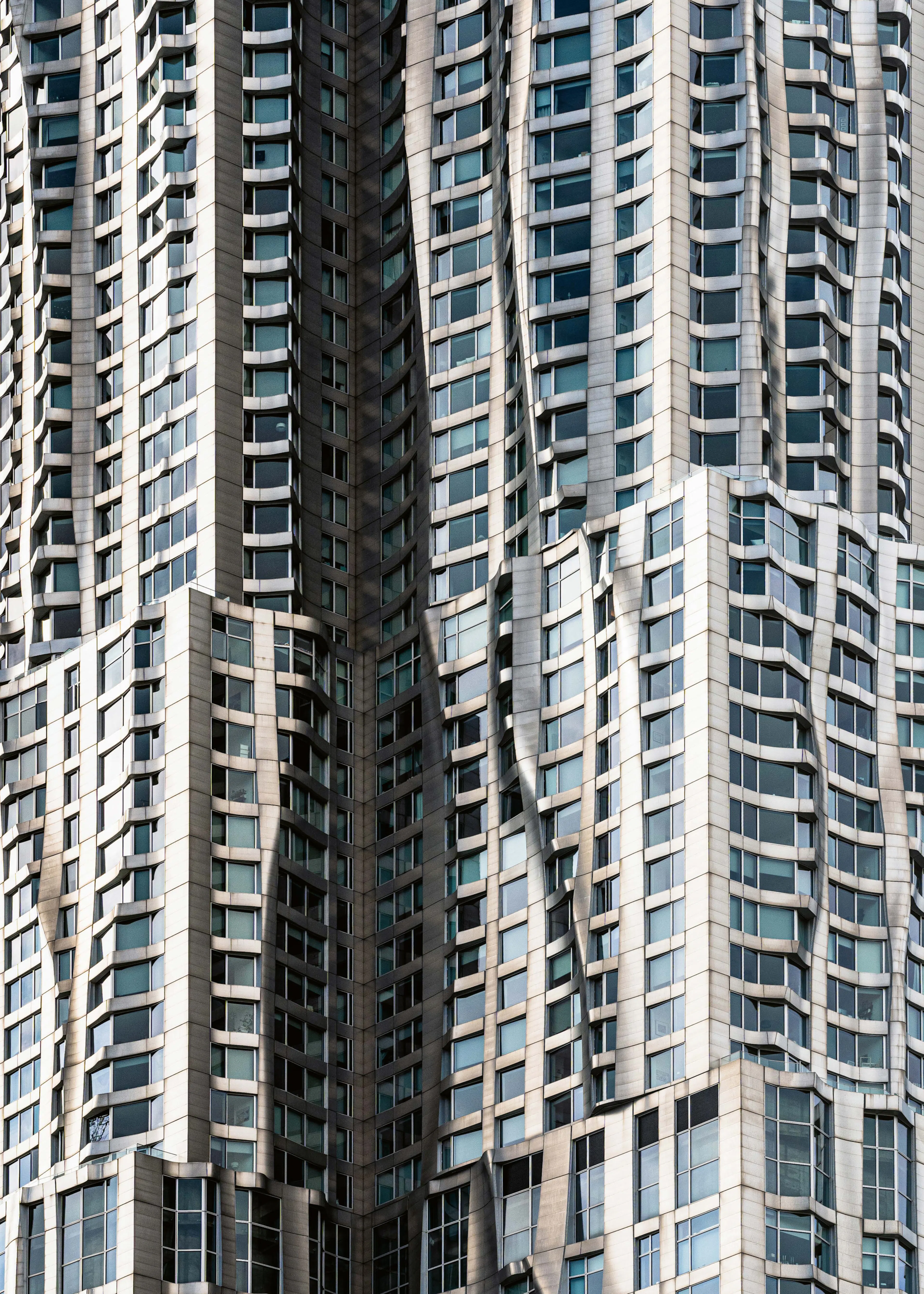 Blue Urban Facade Poster 0