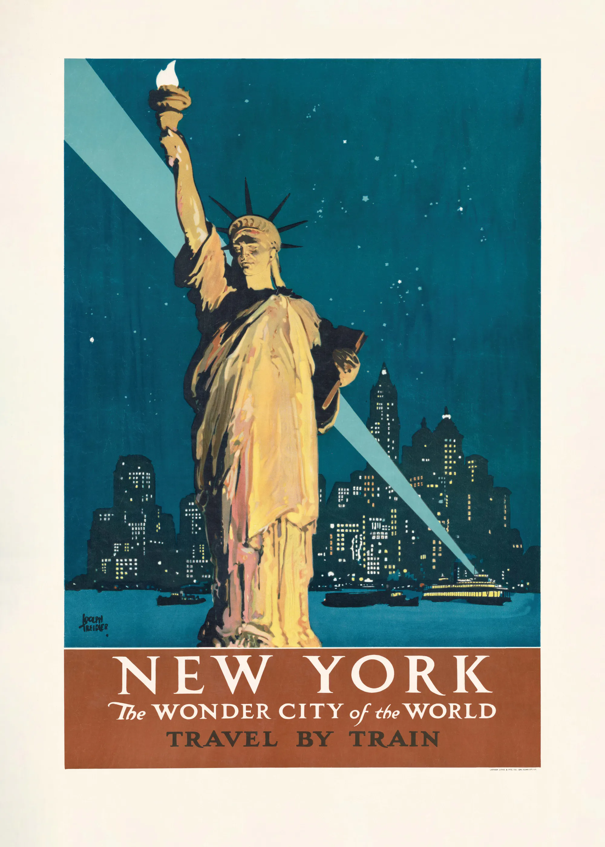 New York Reise Poster 0