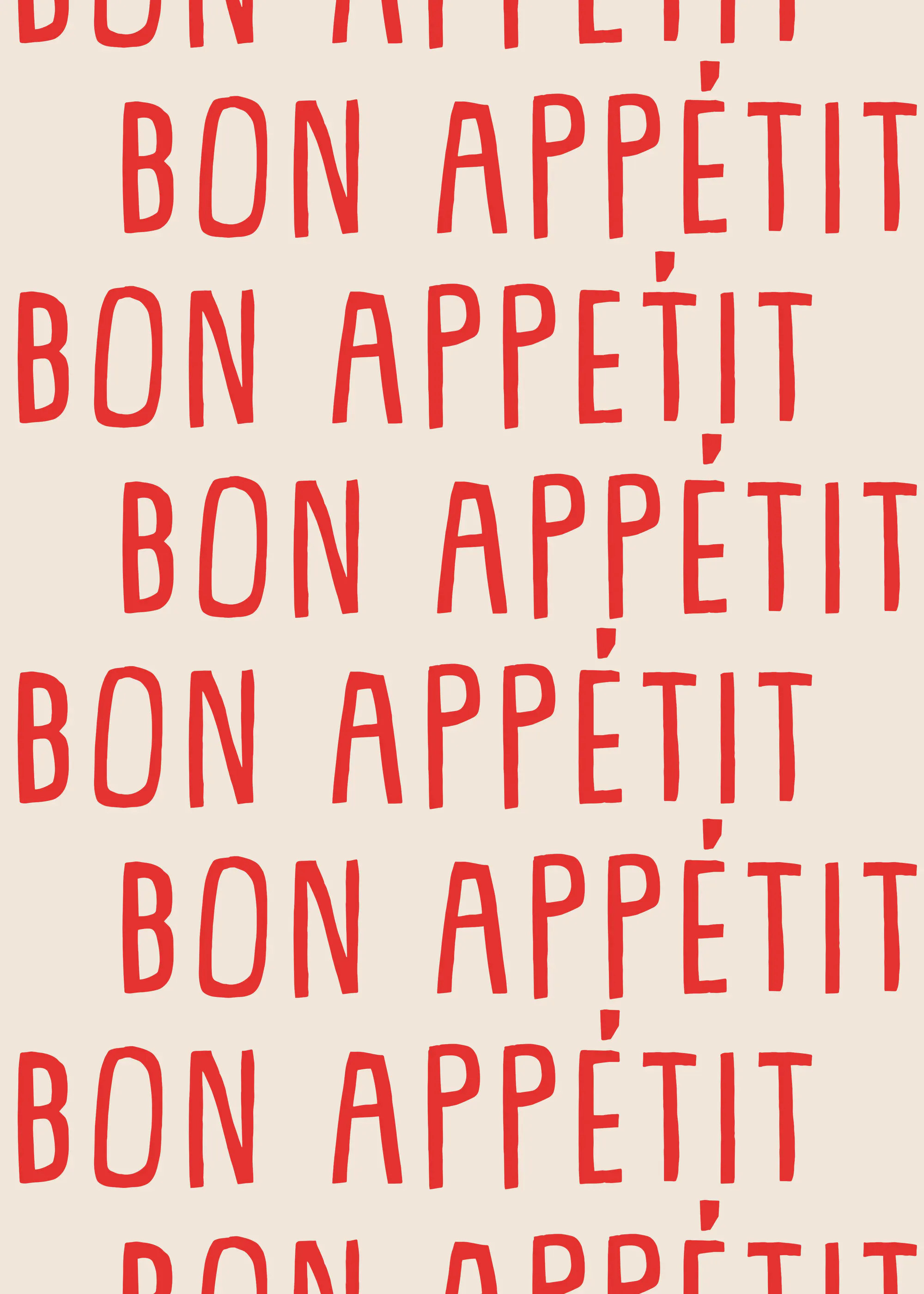 Rot Bon Appétit Poster 0