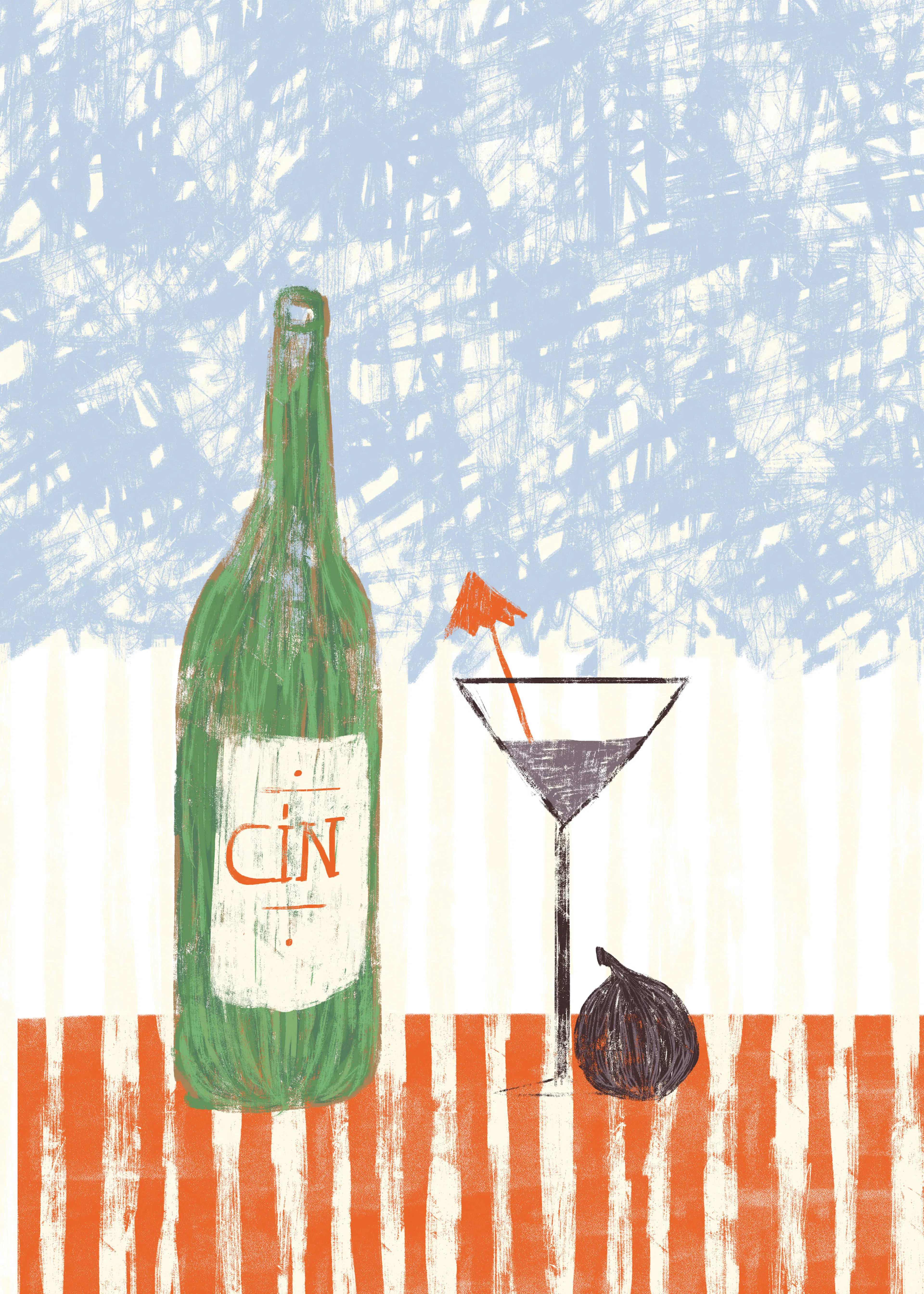 Classic Gin Martini Poster 0