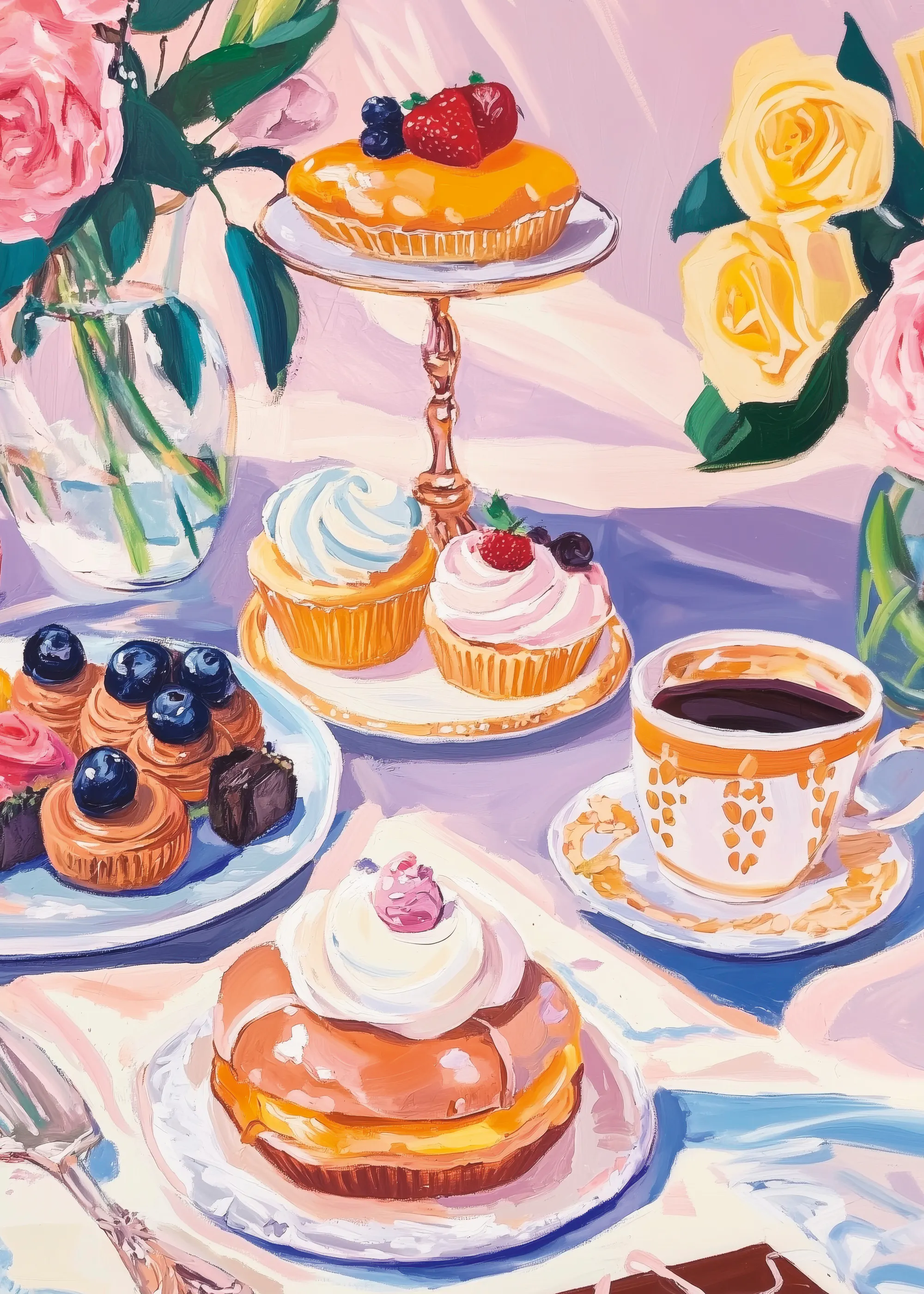 Delicias de la Hora del Té Póster 0