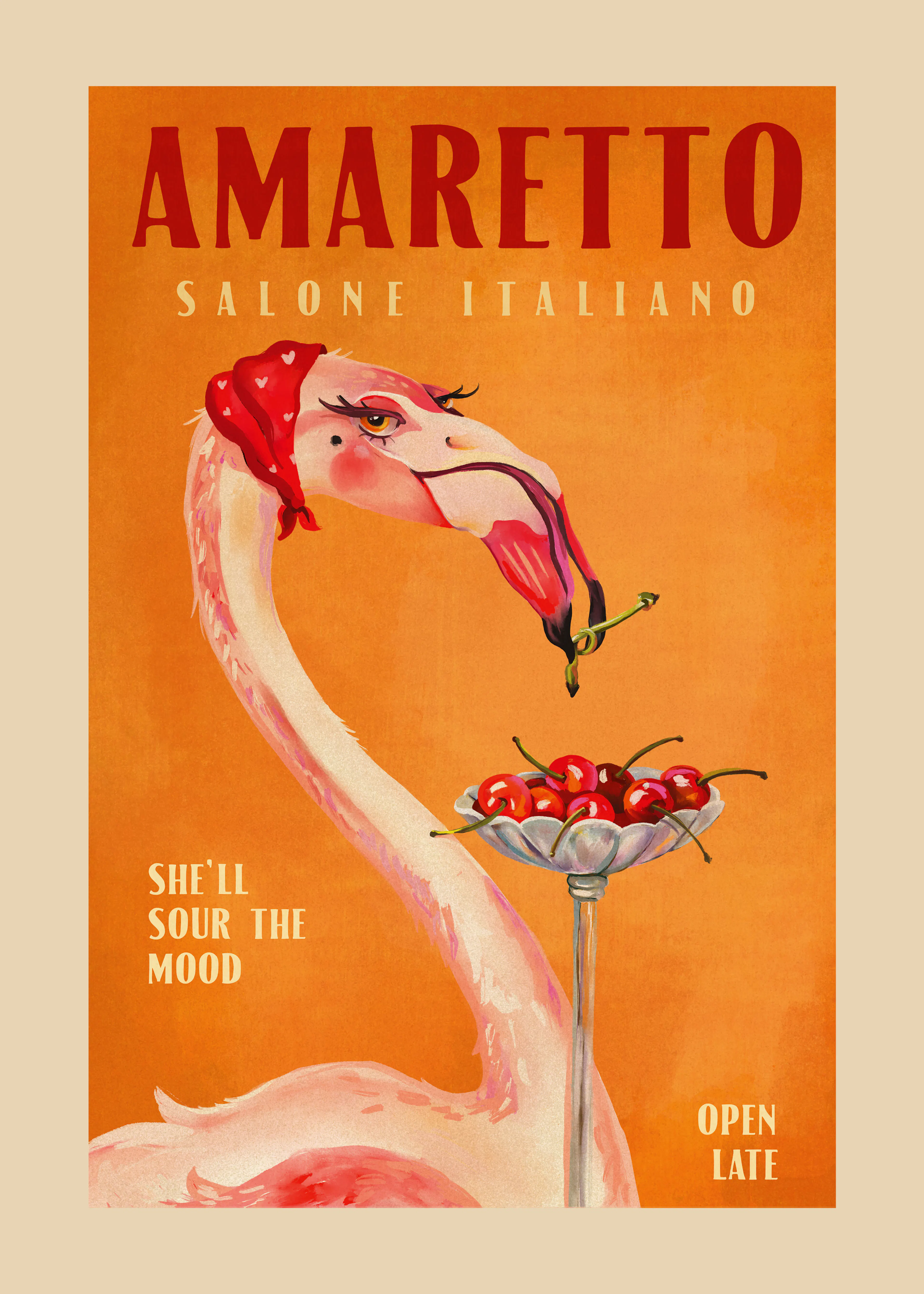 Amaretto Elegance Plakat 0