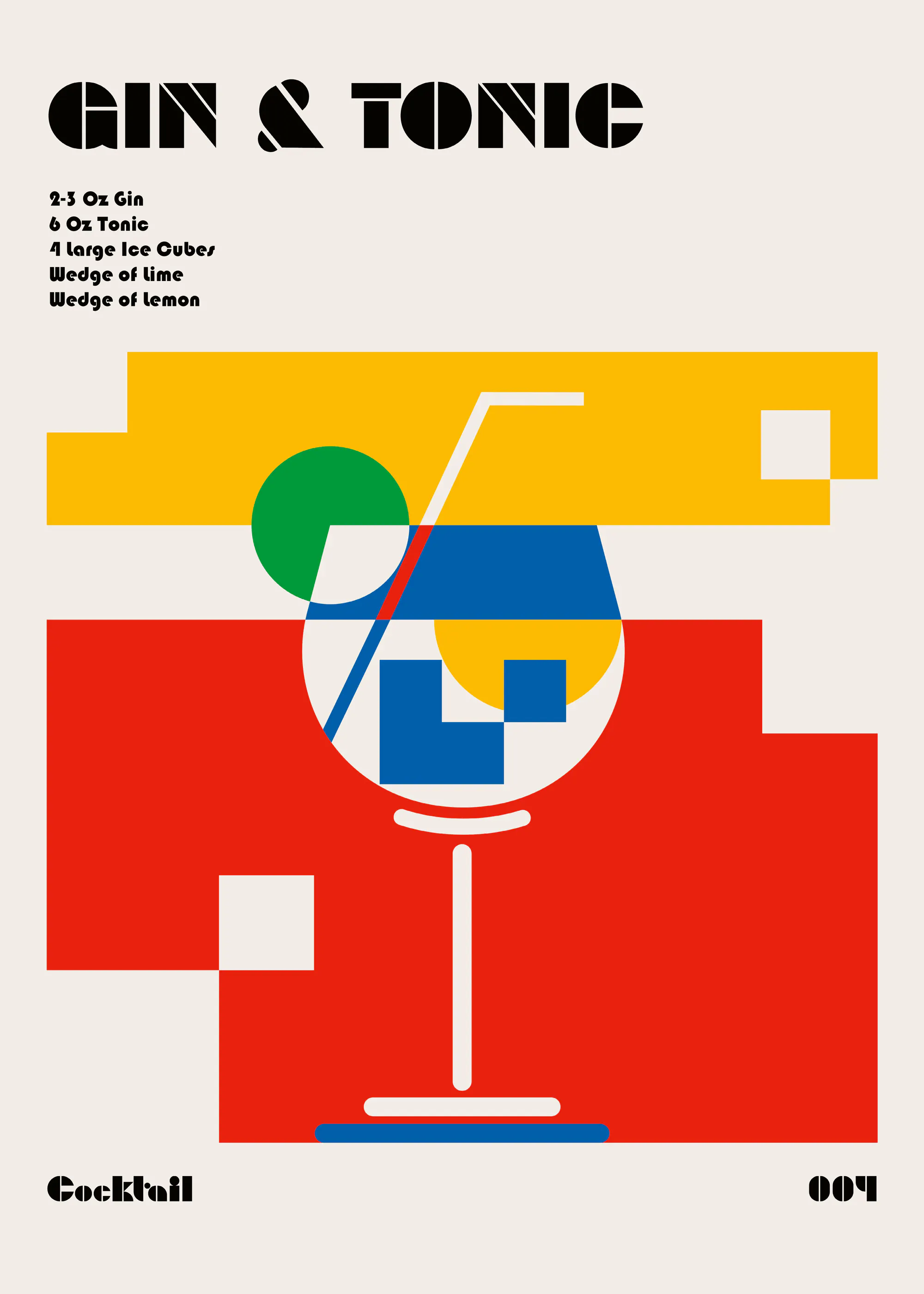 Gin Tonic Poster 0