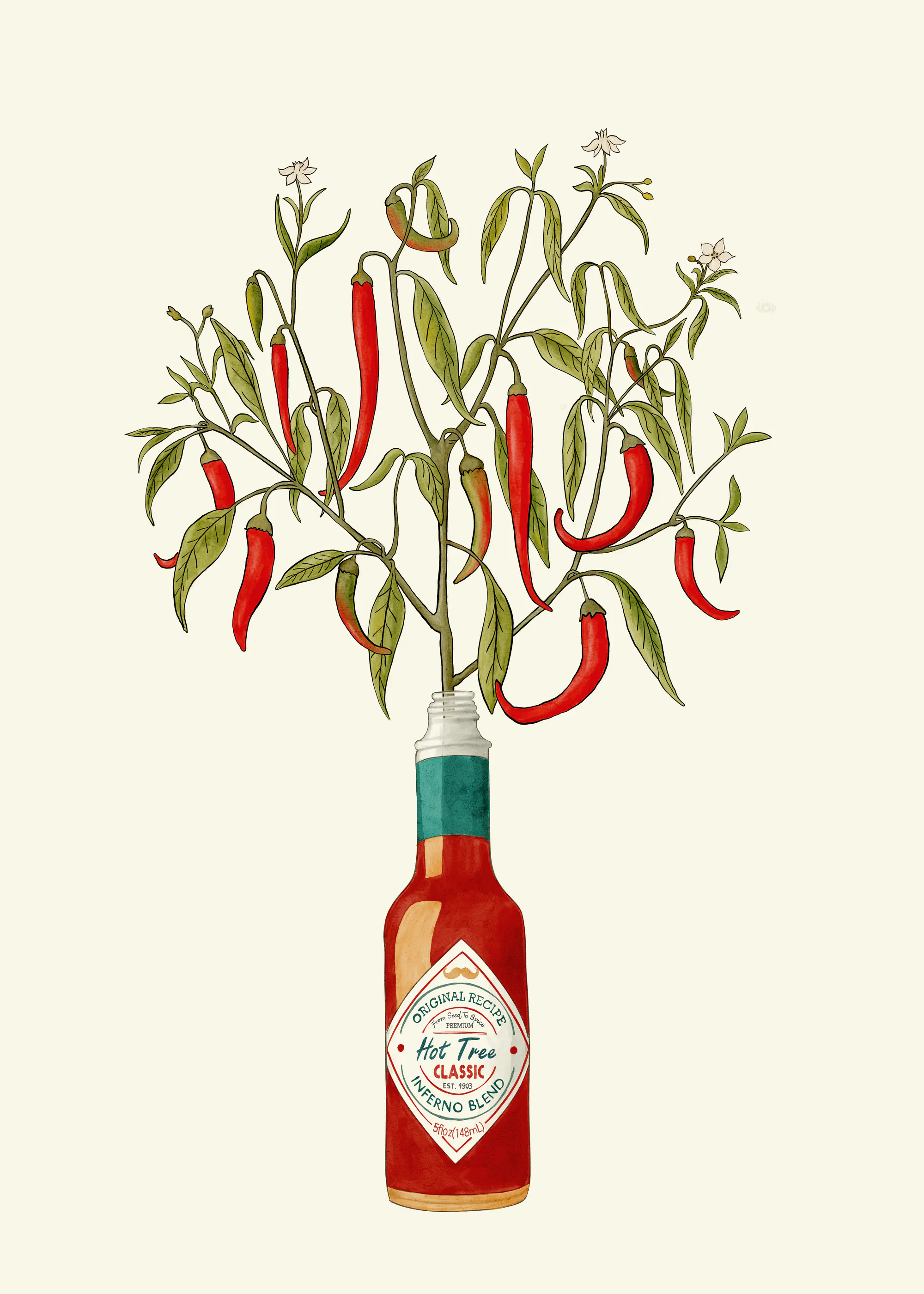 Red Spicy Sauce Poster 0