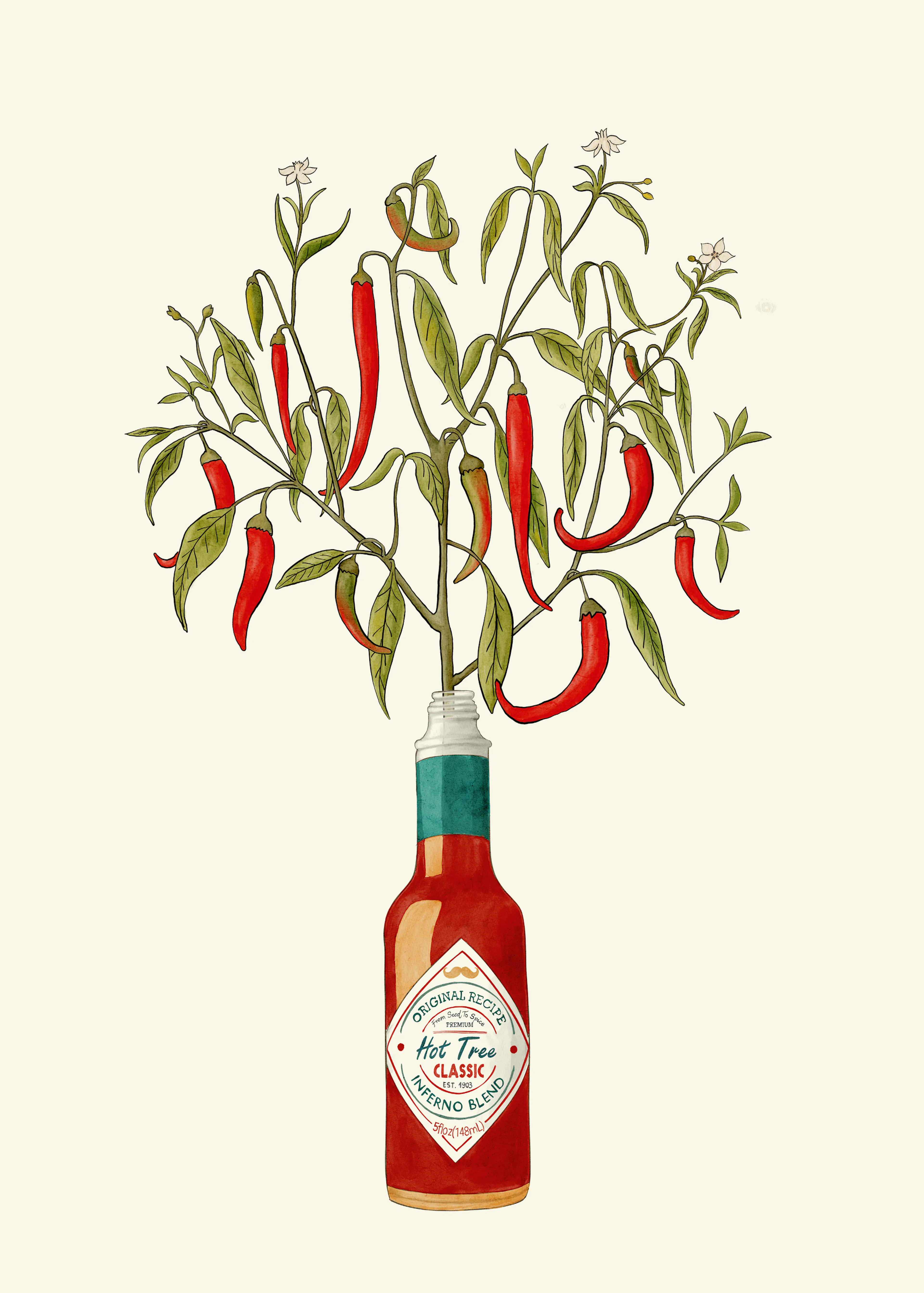 Red Spicy Sauce Poster 0