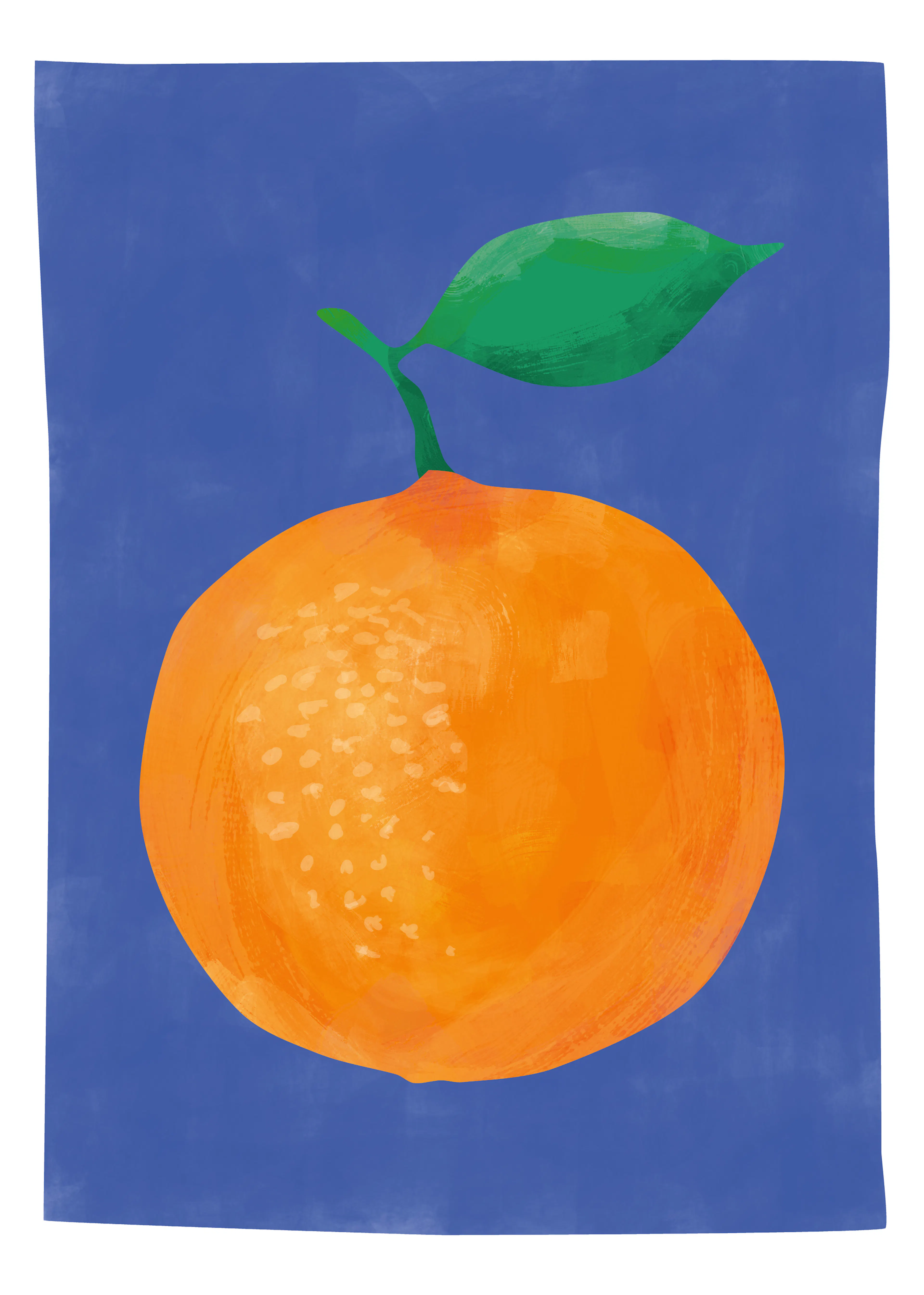 Vibrant Orange Poster 0