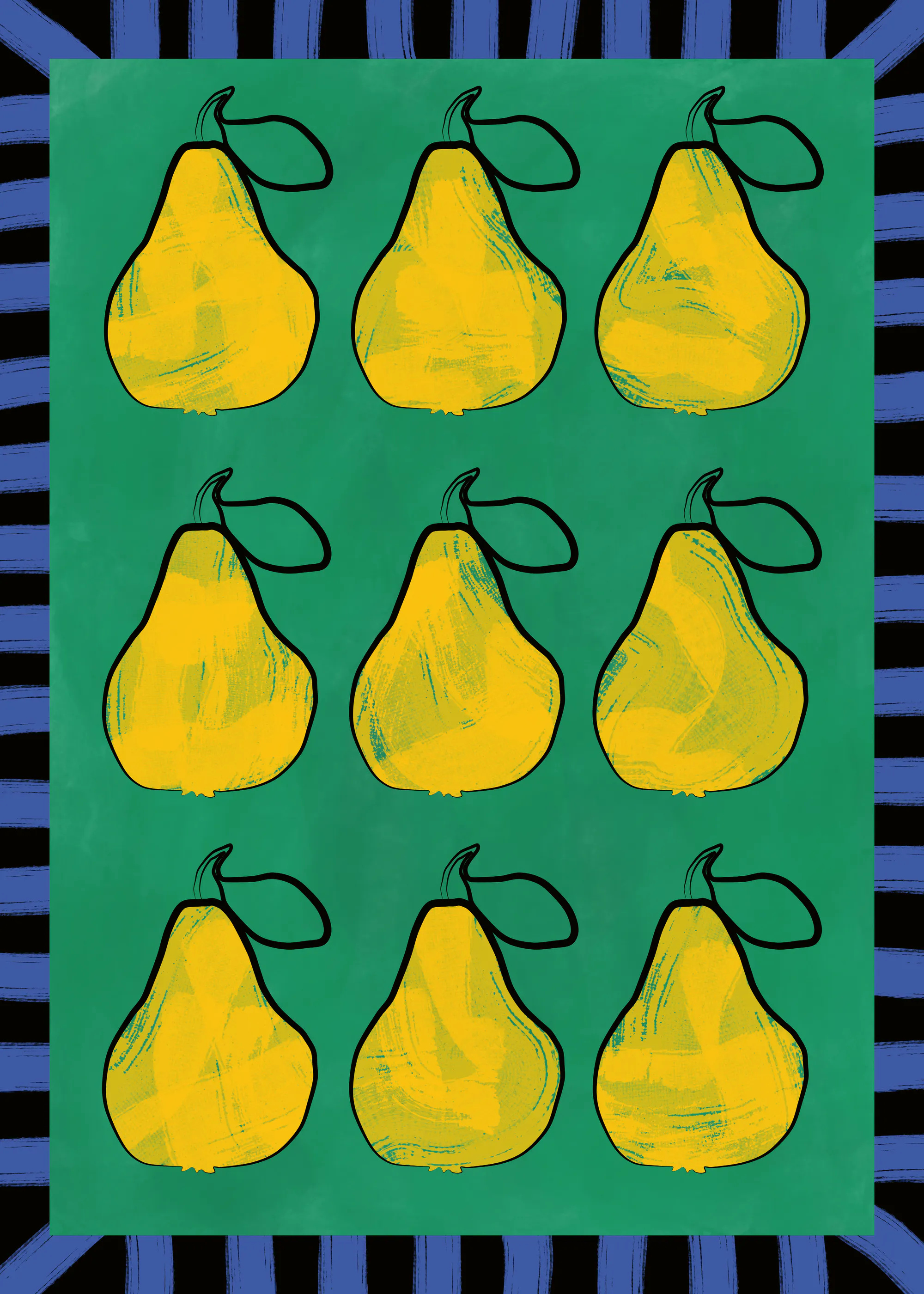 Birnenmuster Poster 0