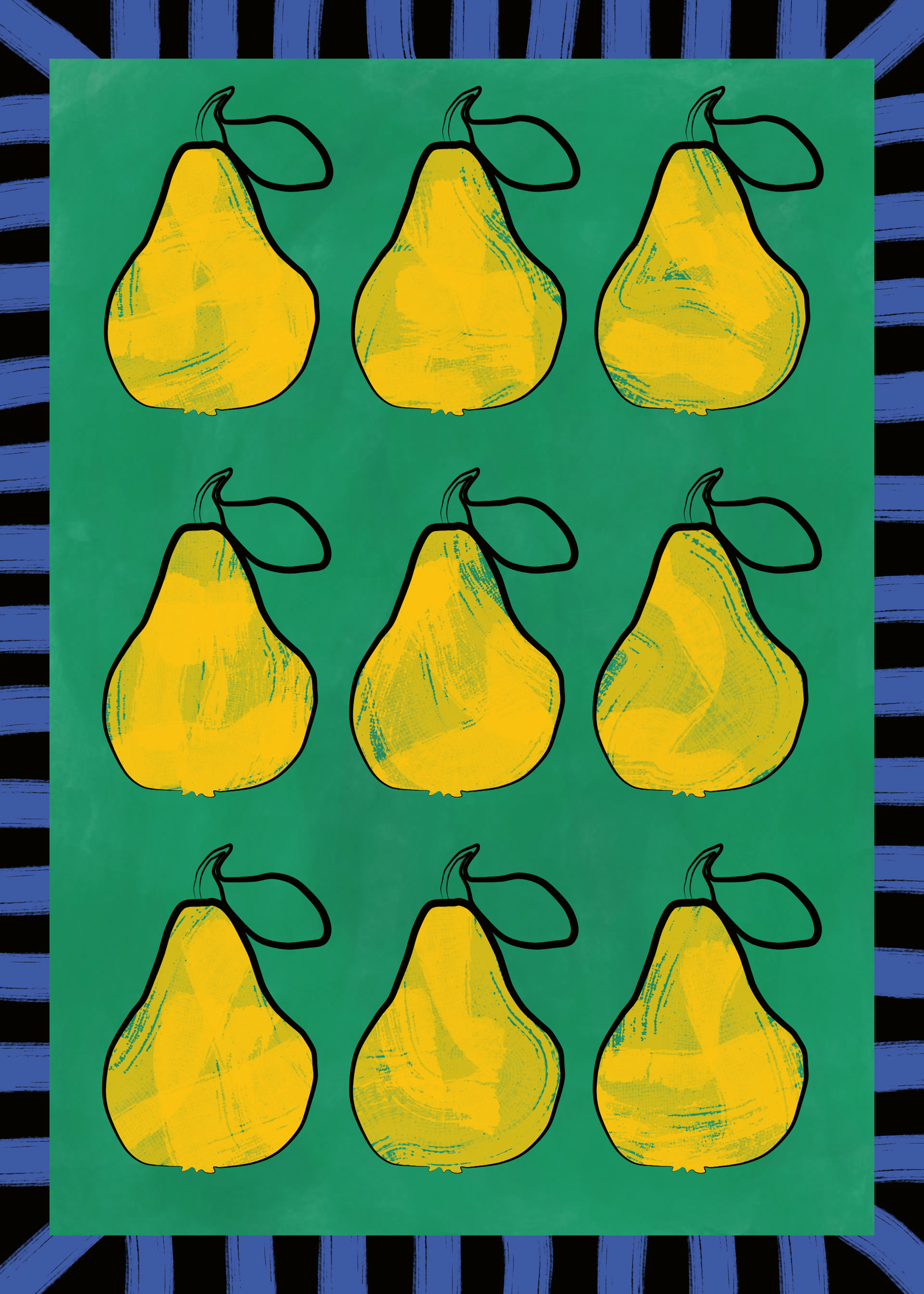 Pear Pattern Poster 0