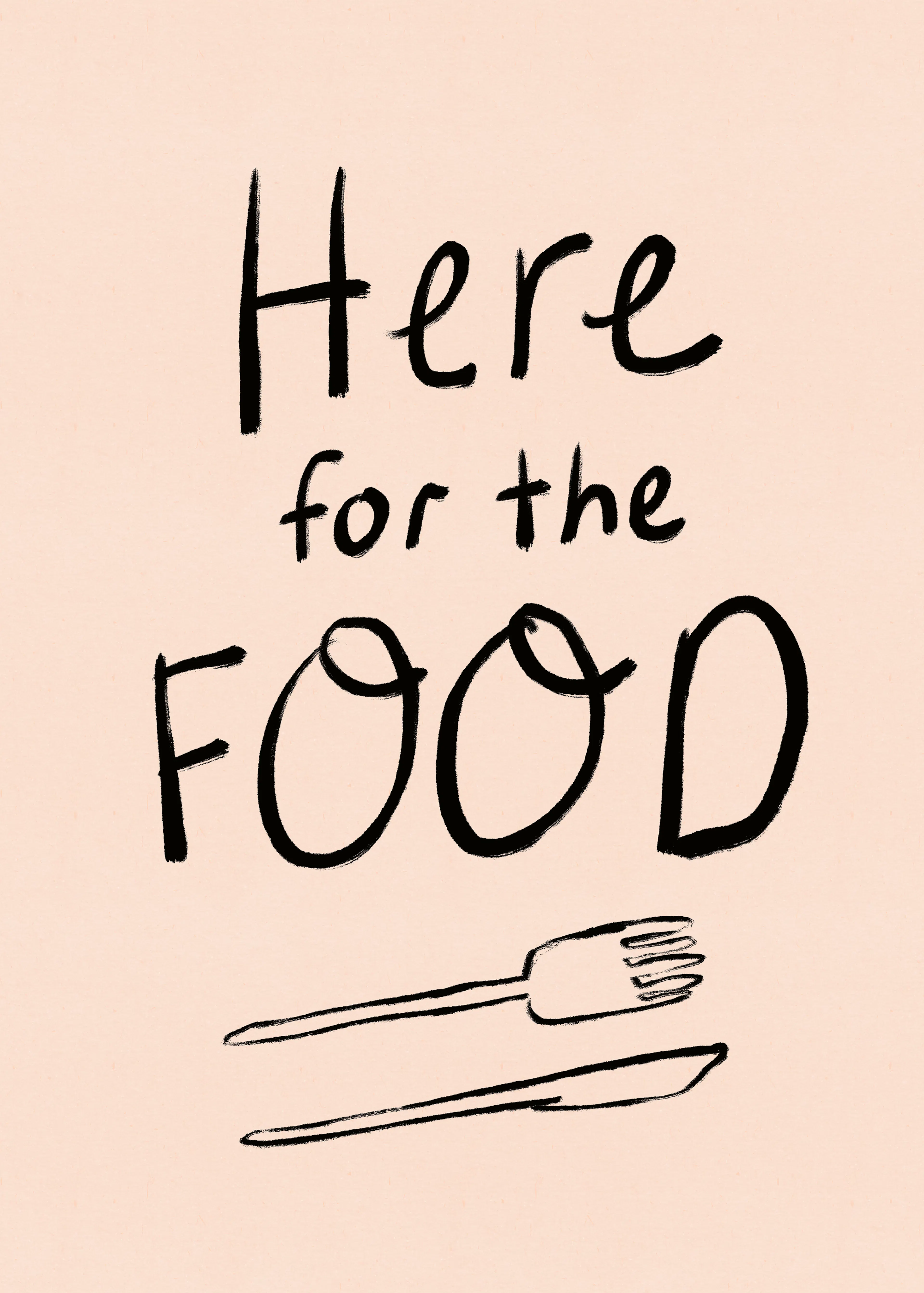 Foodie Vibes Poster 0