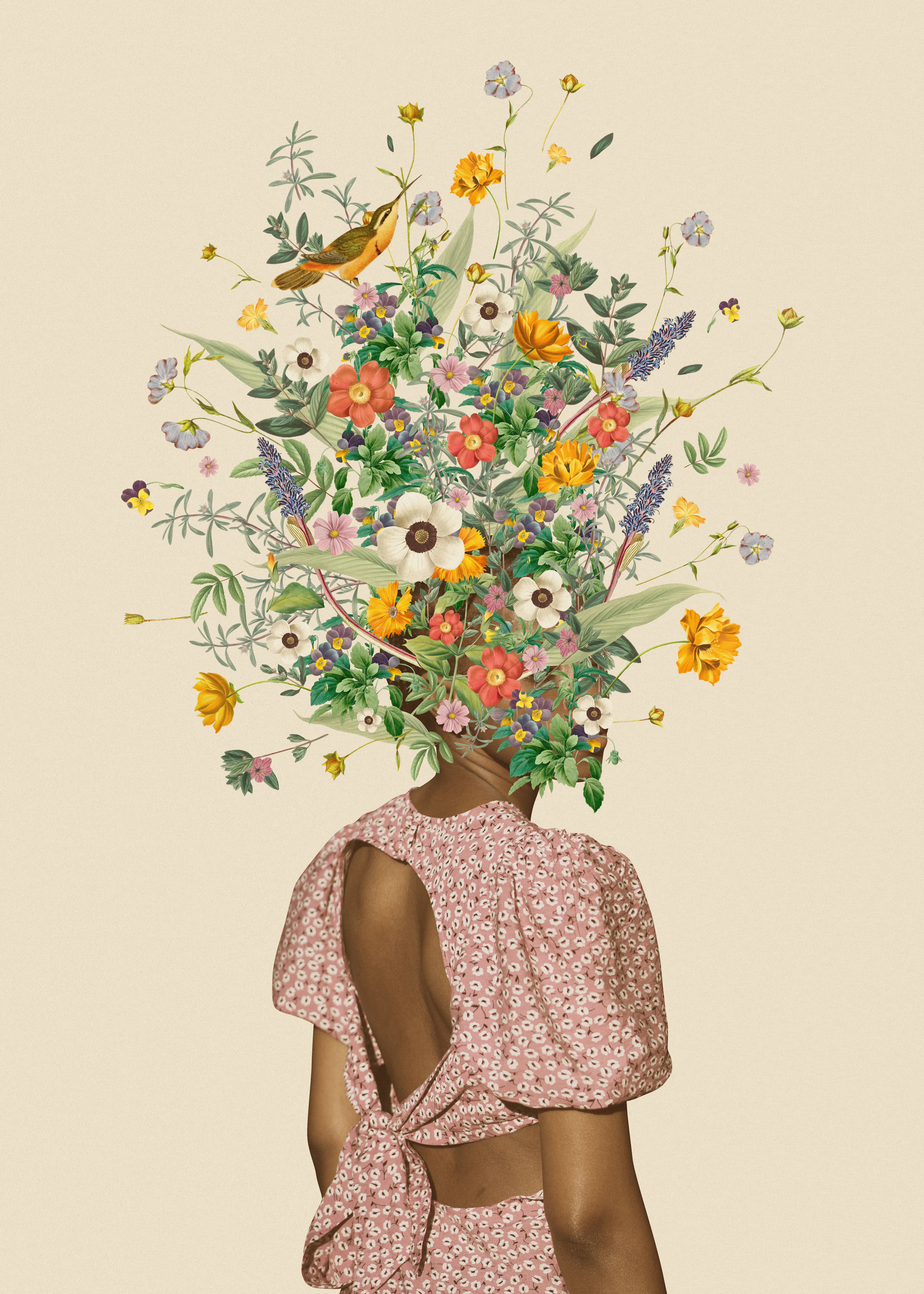 Floral Dreamscape Poster 0
