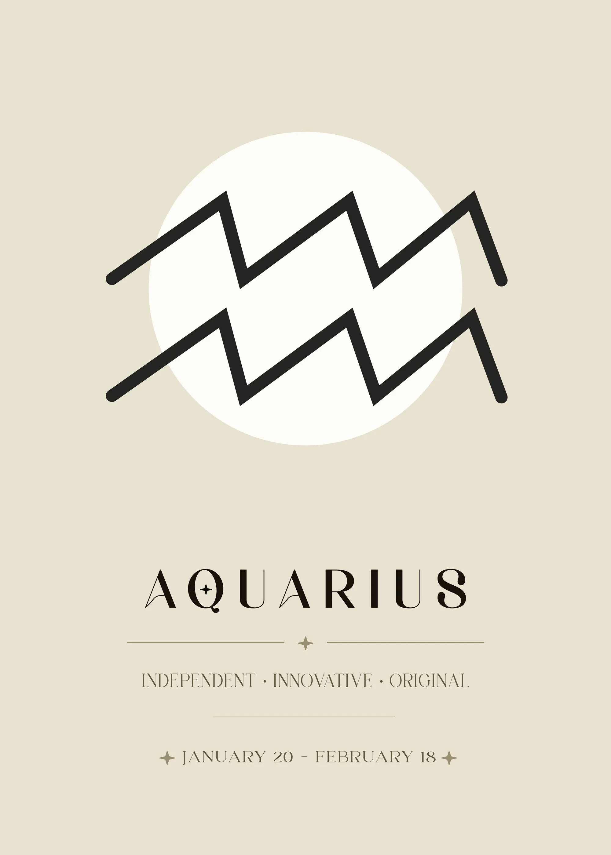 Vibras de Acuario Póster 0