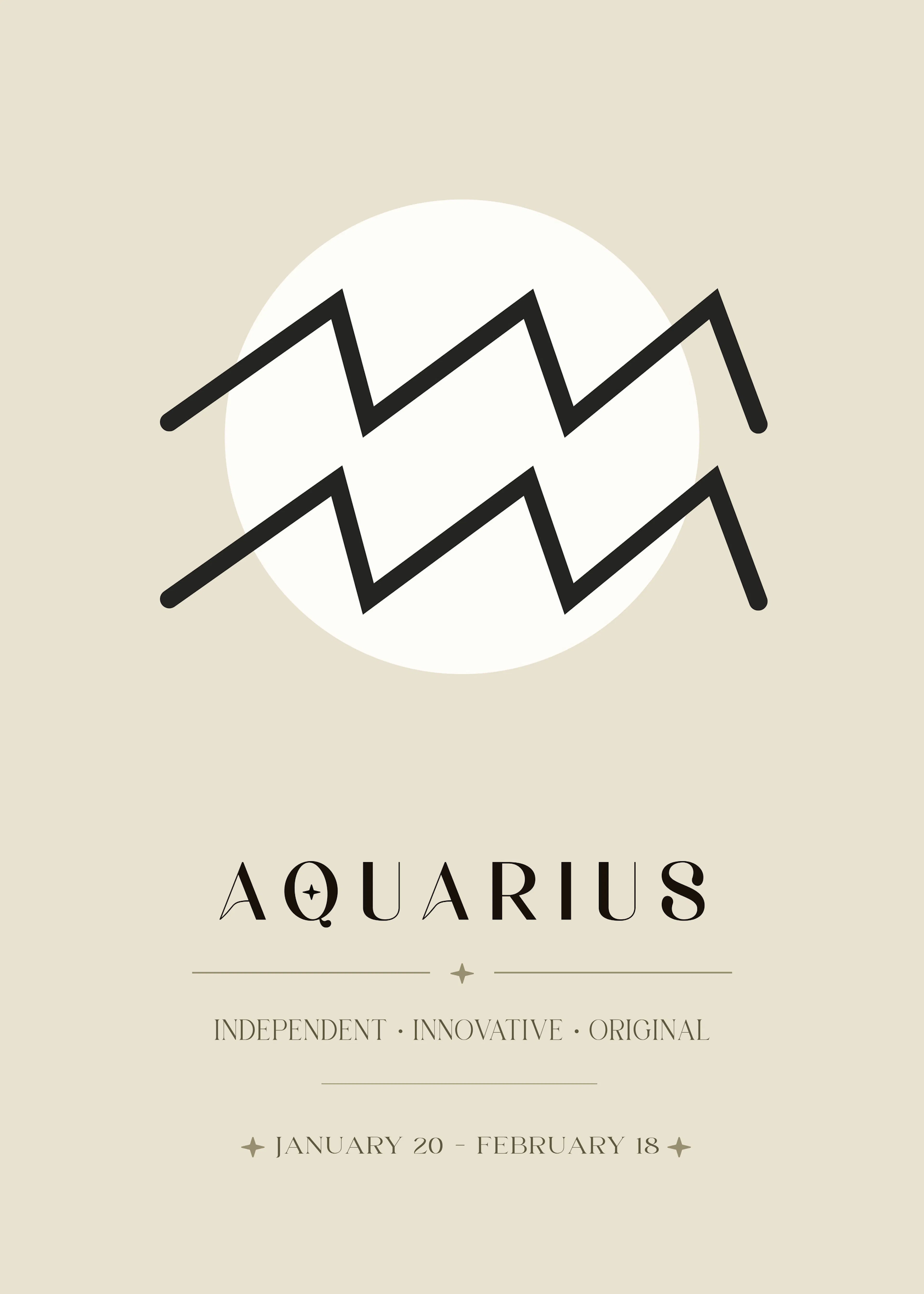 Aquarius Vibes Poster 0