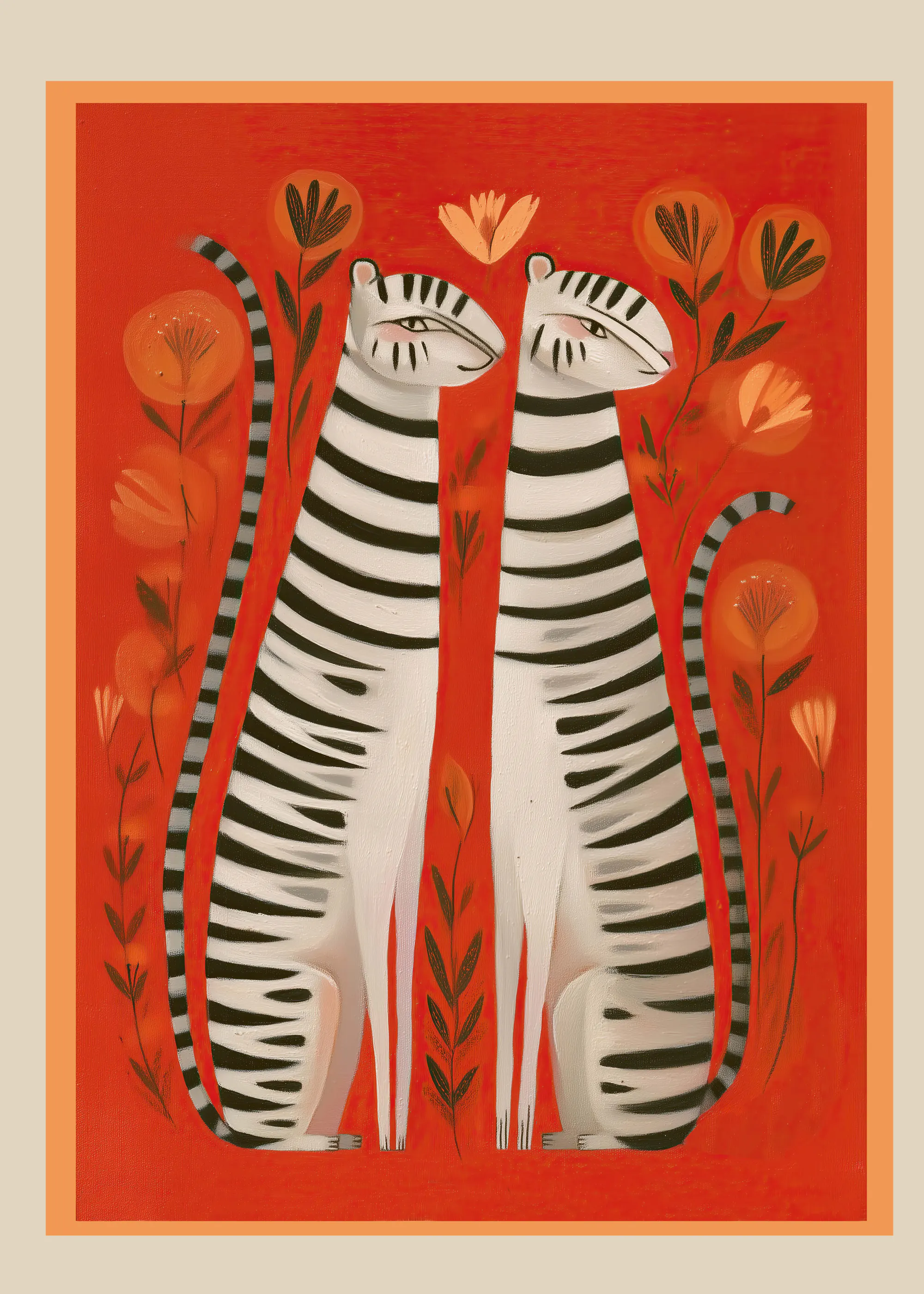Tijger Liefde Poster 0