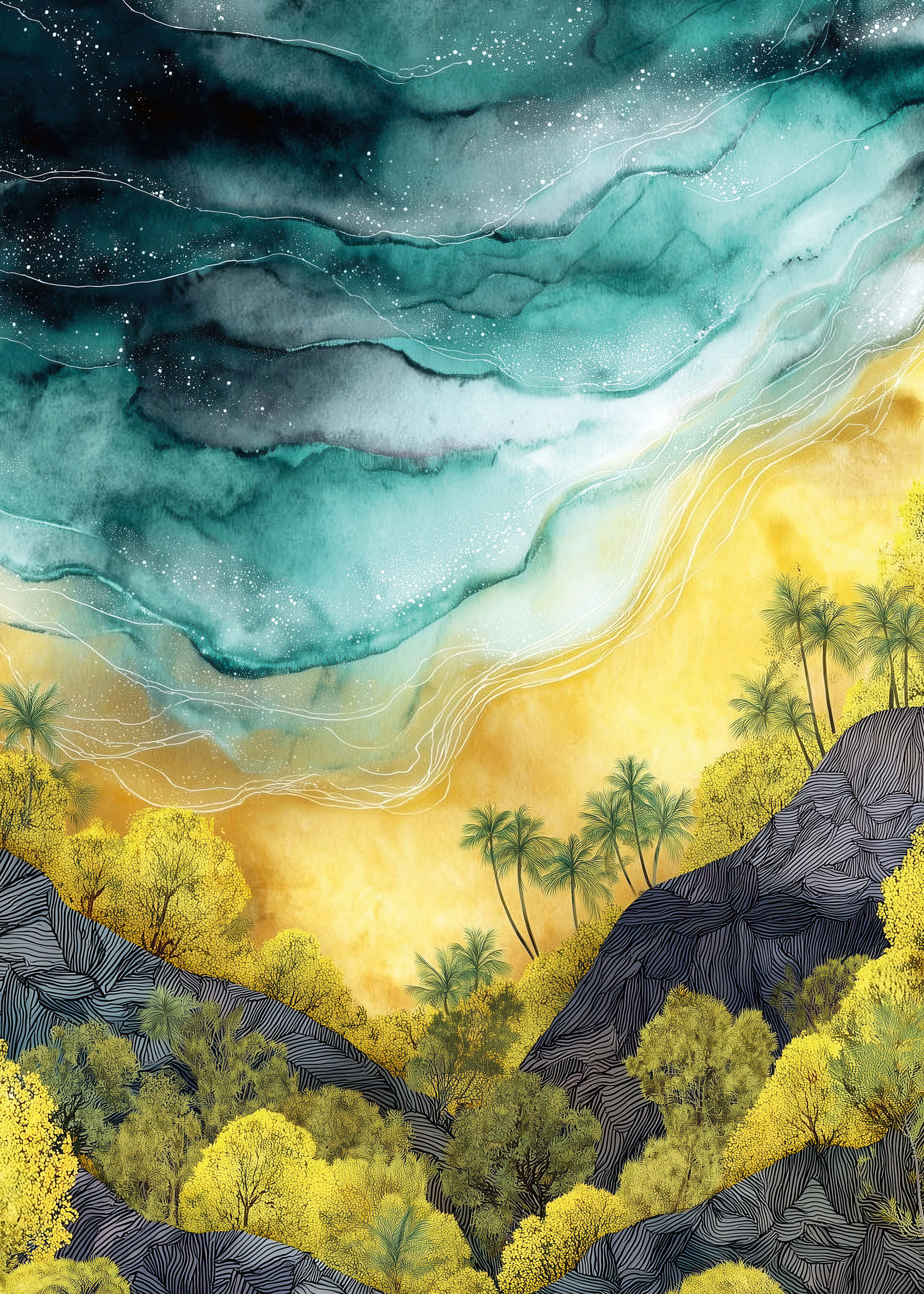 Rivage Tropical Poster 0