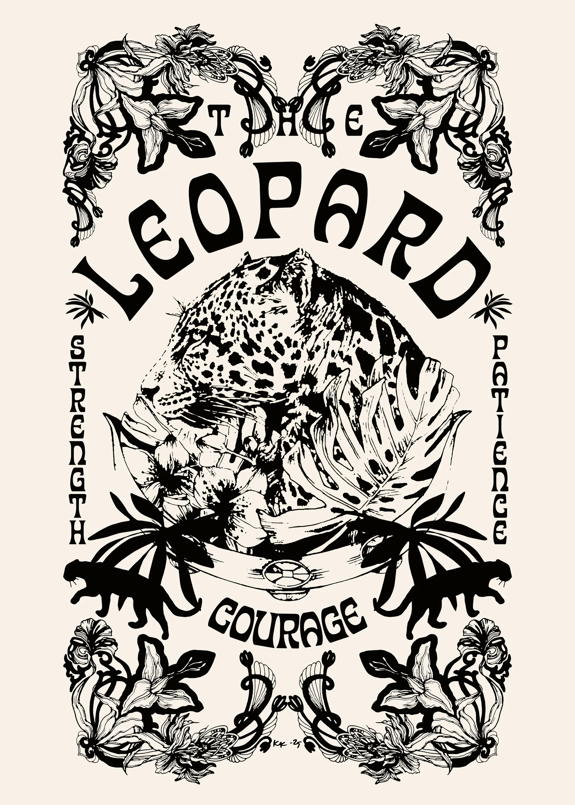 Coraggio Leopardo Poster 0