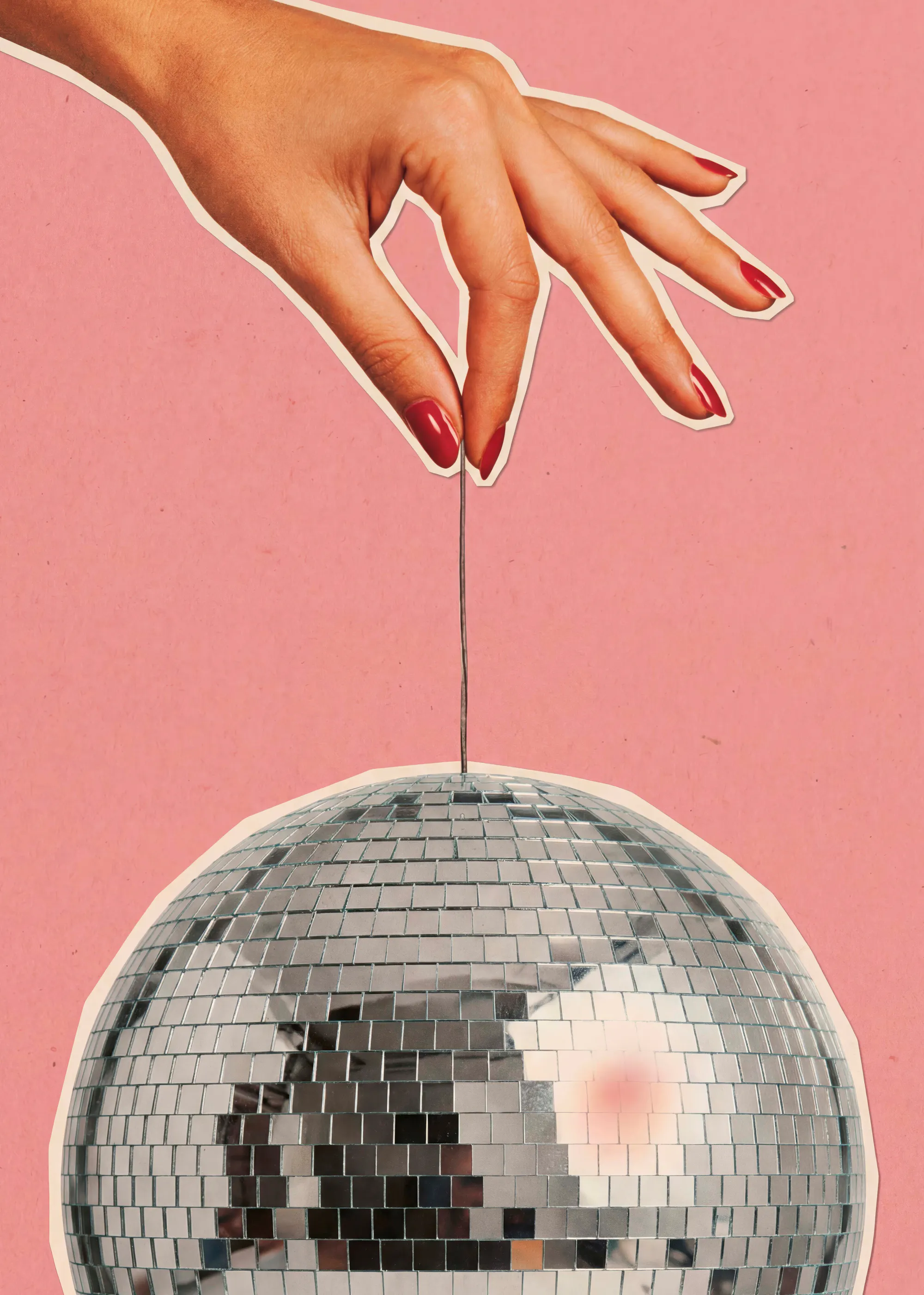 Pink Disco Vibes Poster 0
