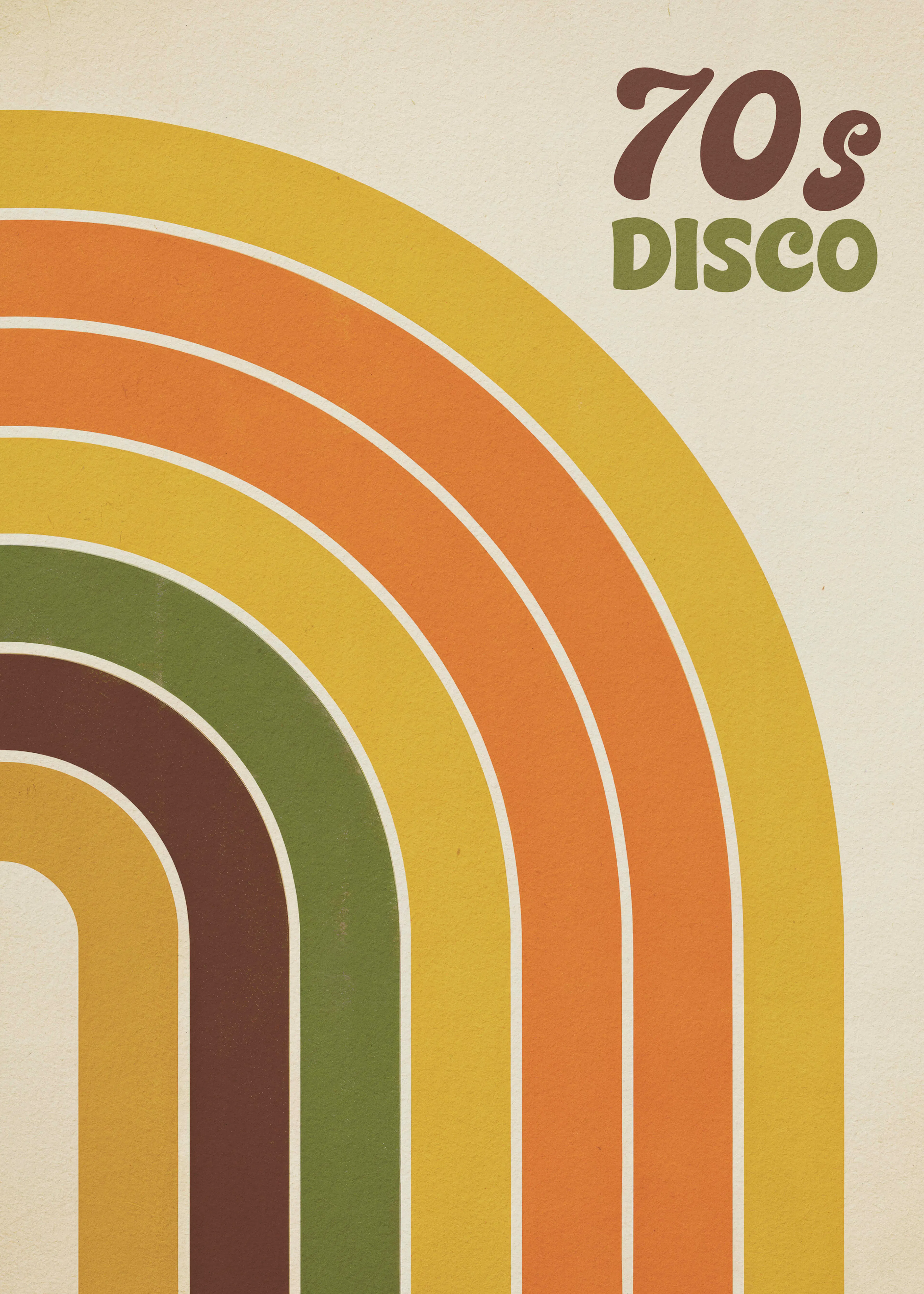 Brown Retro Vibes Poster 0