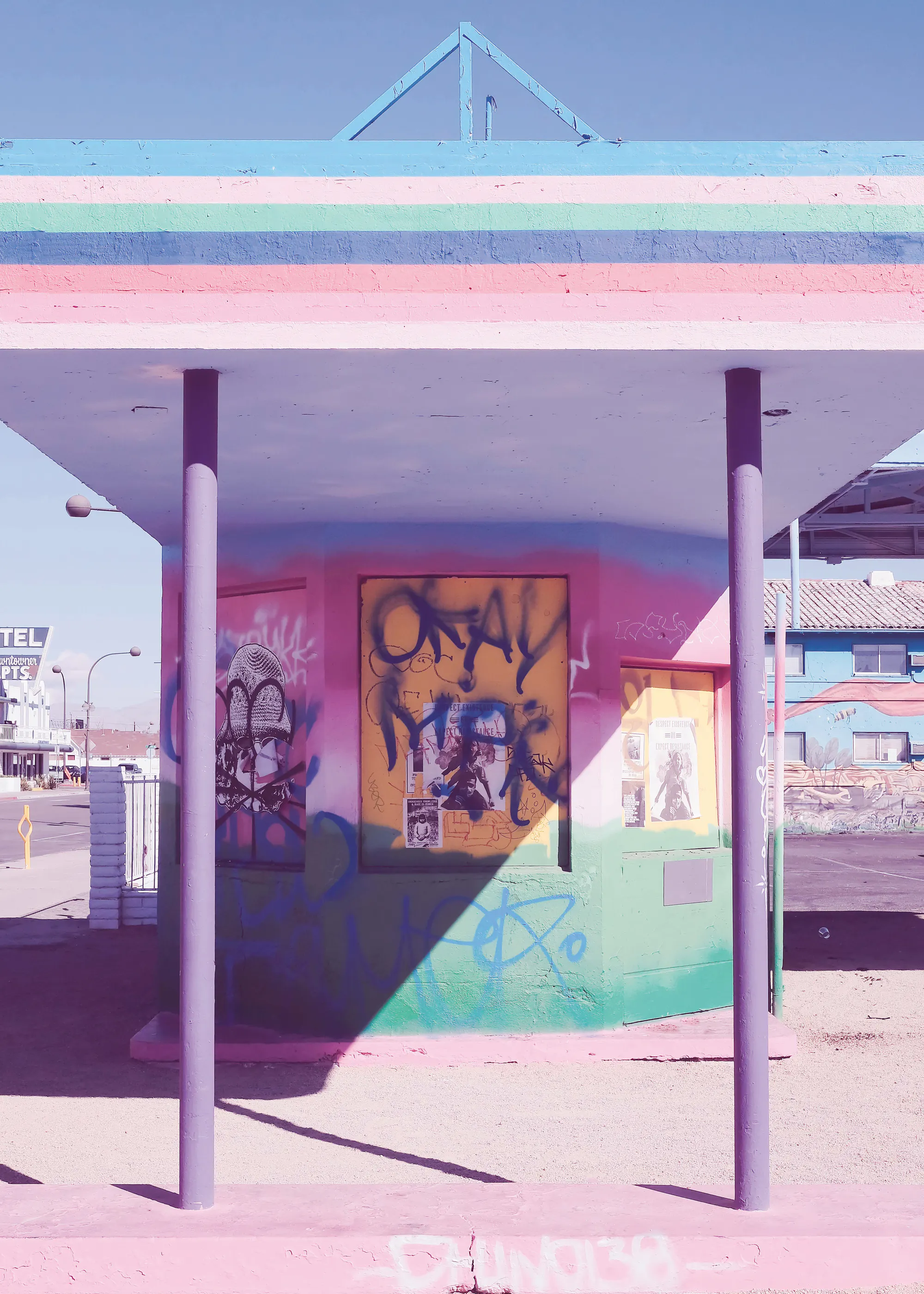 Purple Urban Vibes Poster 0
