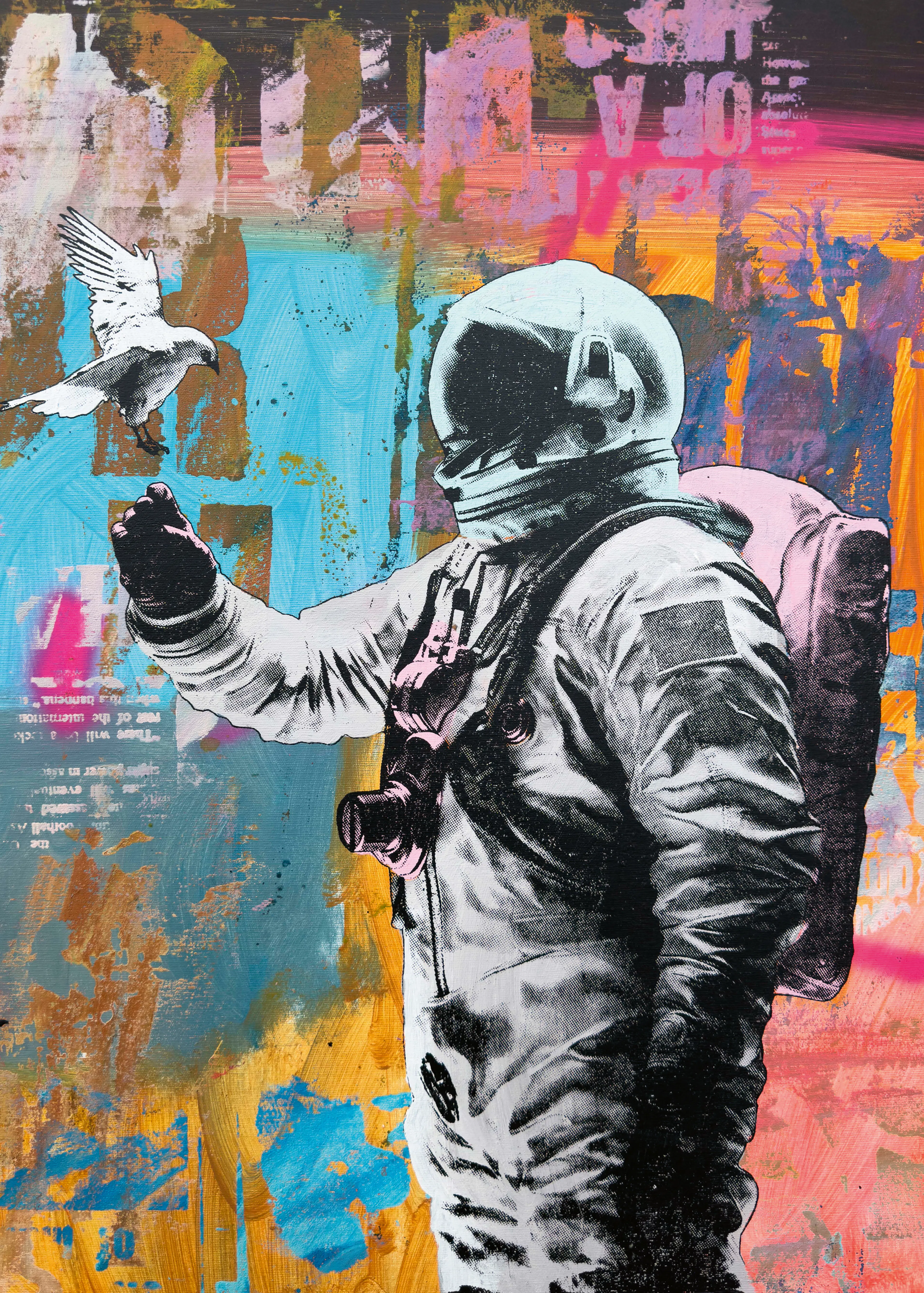 Space Graffiti Poster 0
