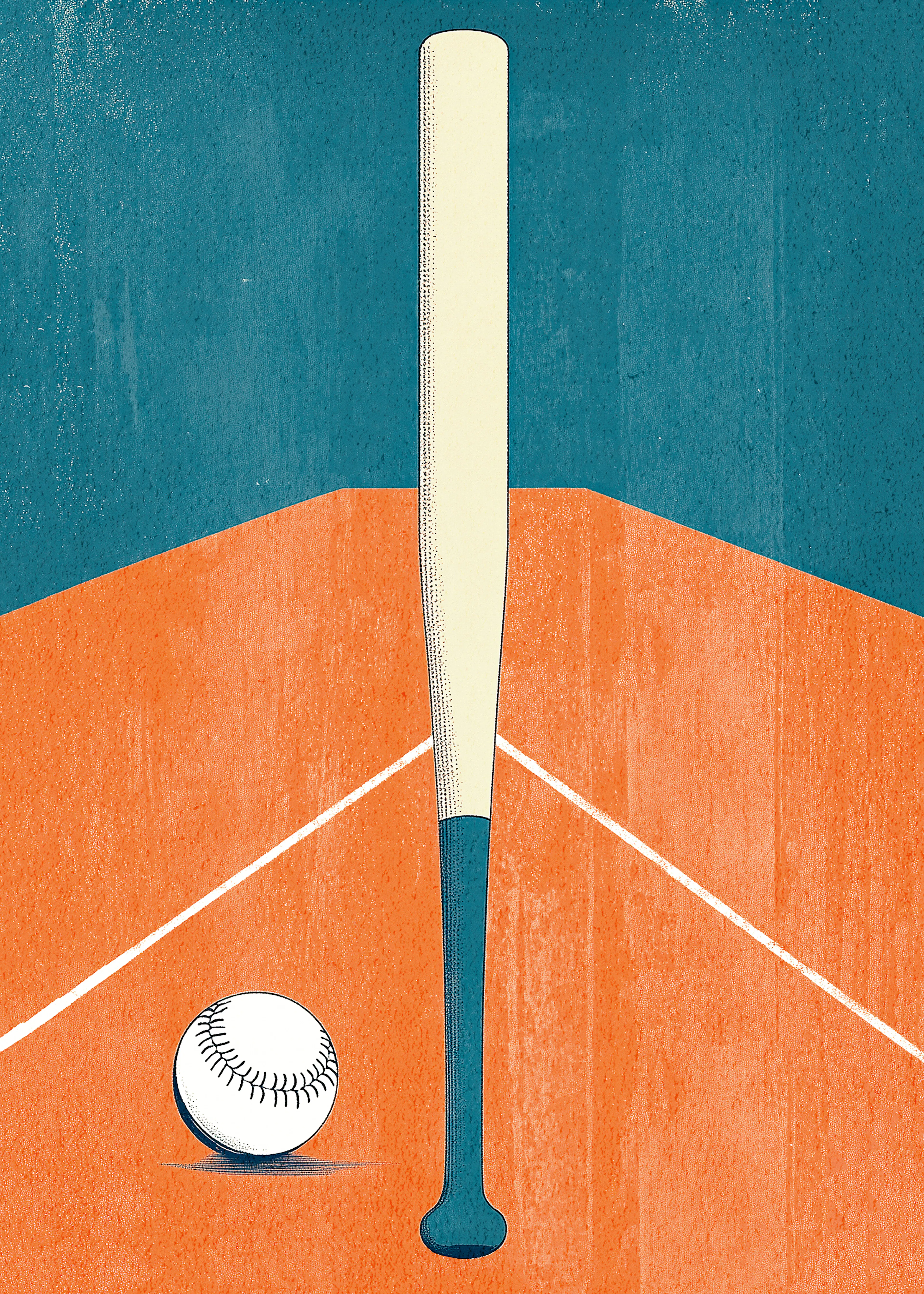 Blue Home Run Poster 0