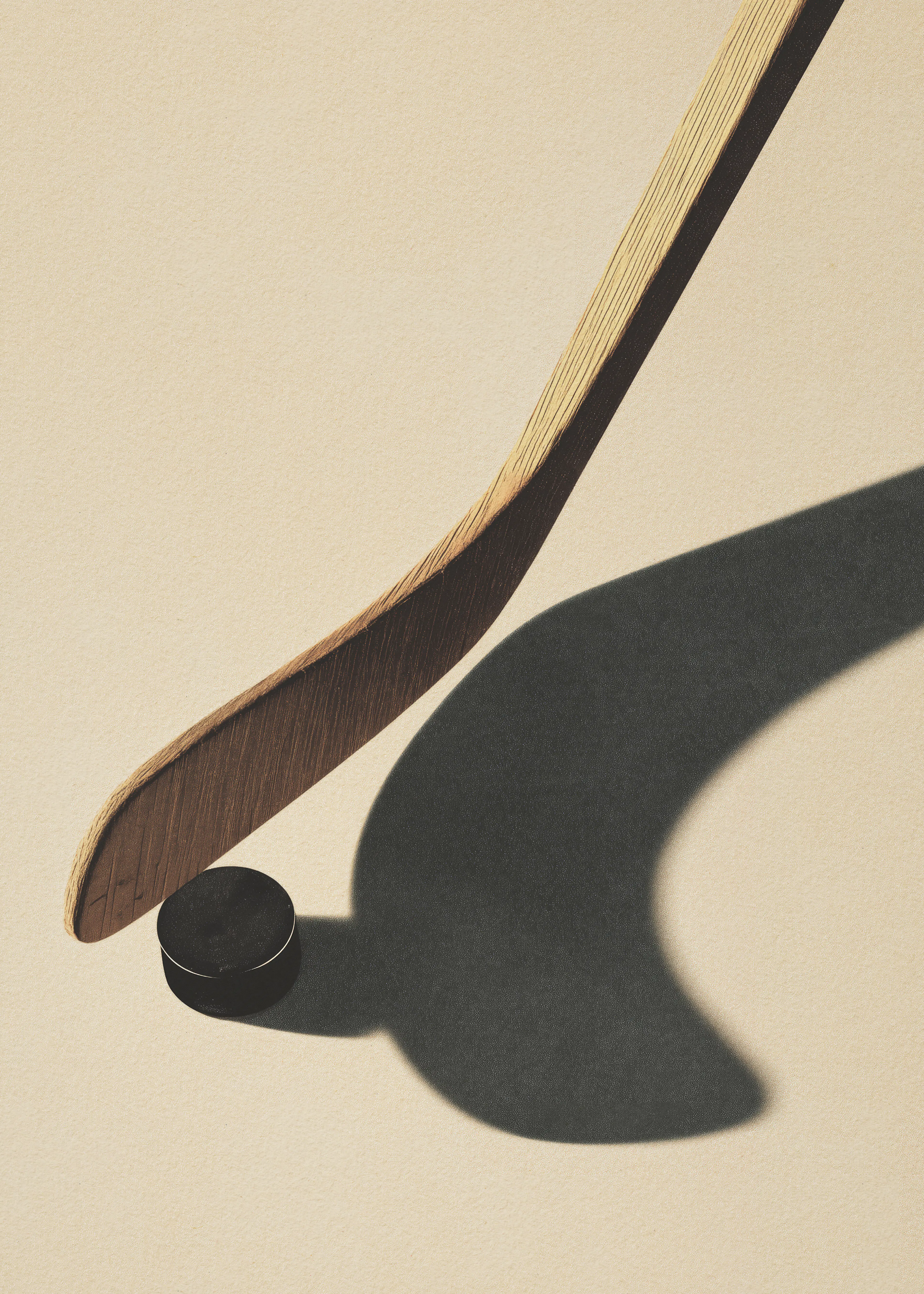 Hockey Schaduw Poster 0
