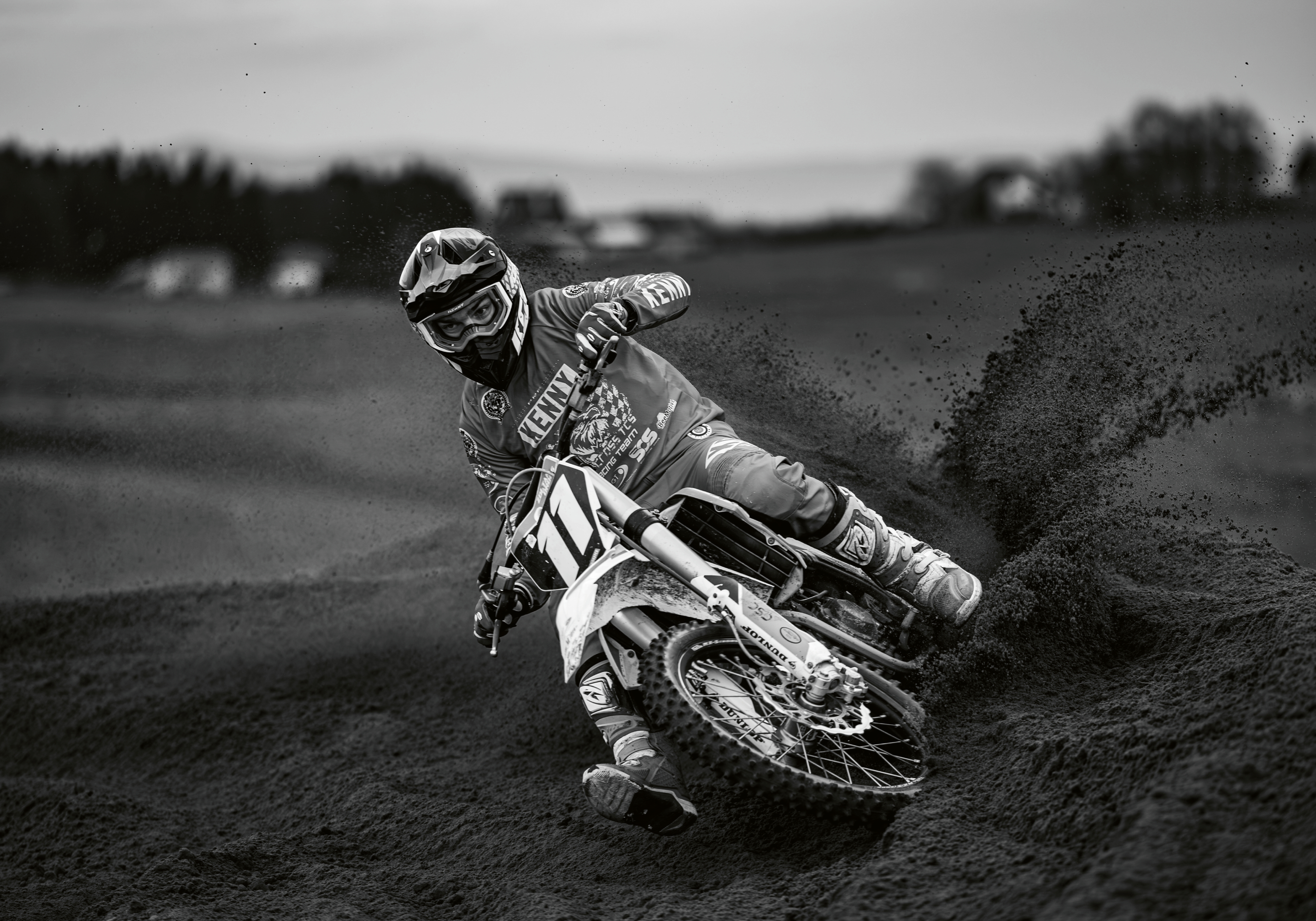 Muddy Motocross Poster