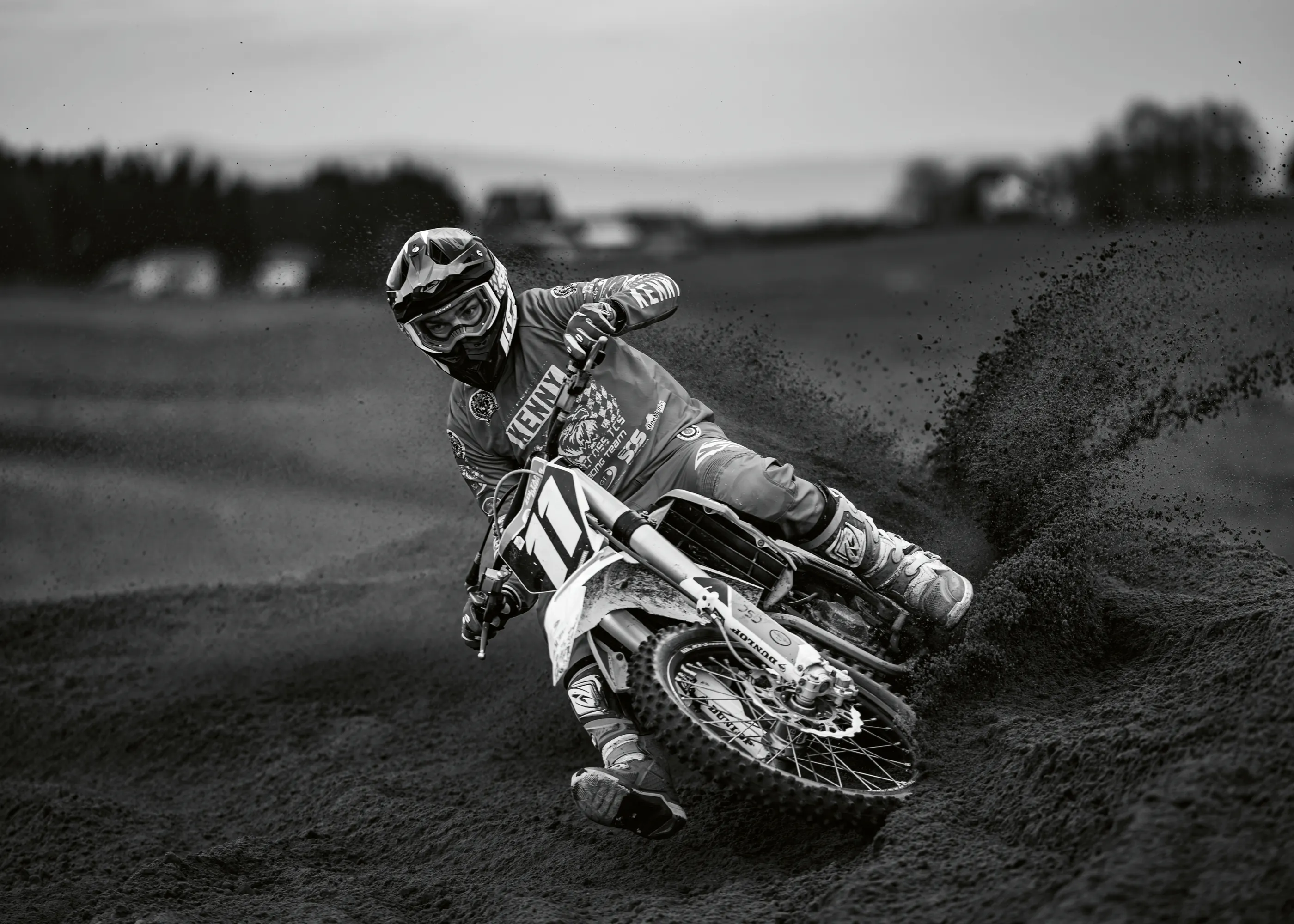 Błotnisty Motocross Plakat 0