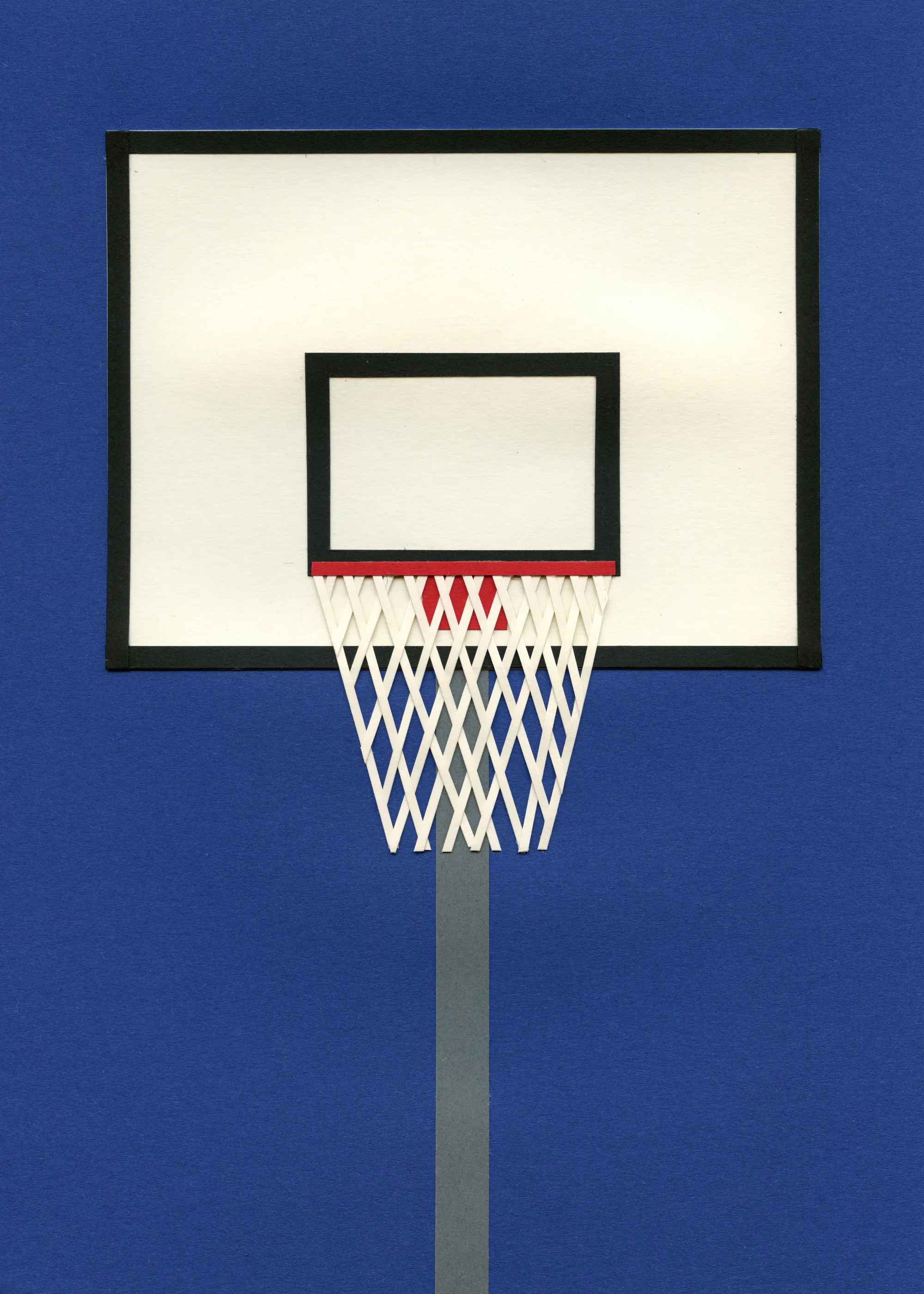 Navy Basketbalring Poster 0
