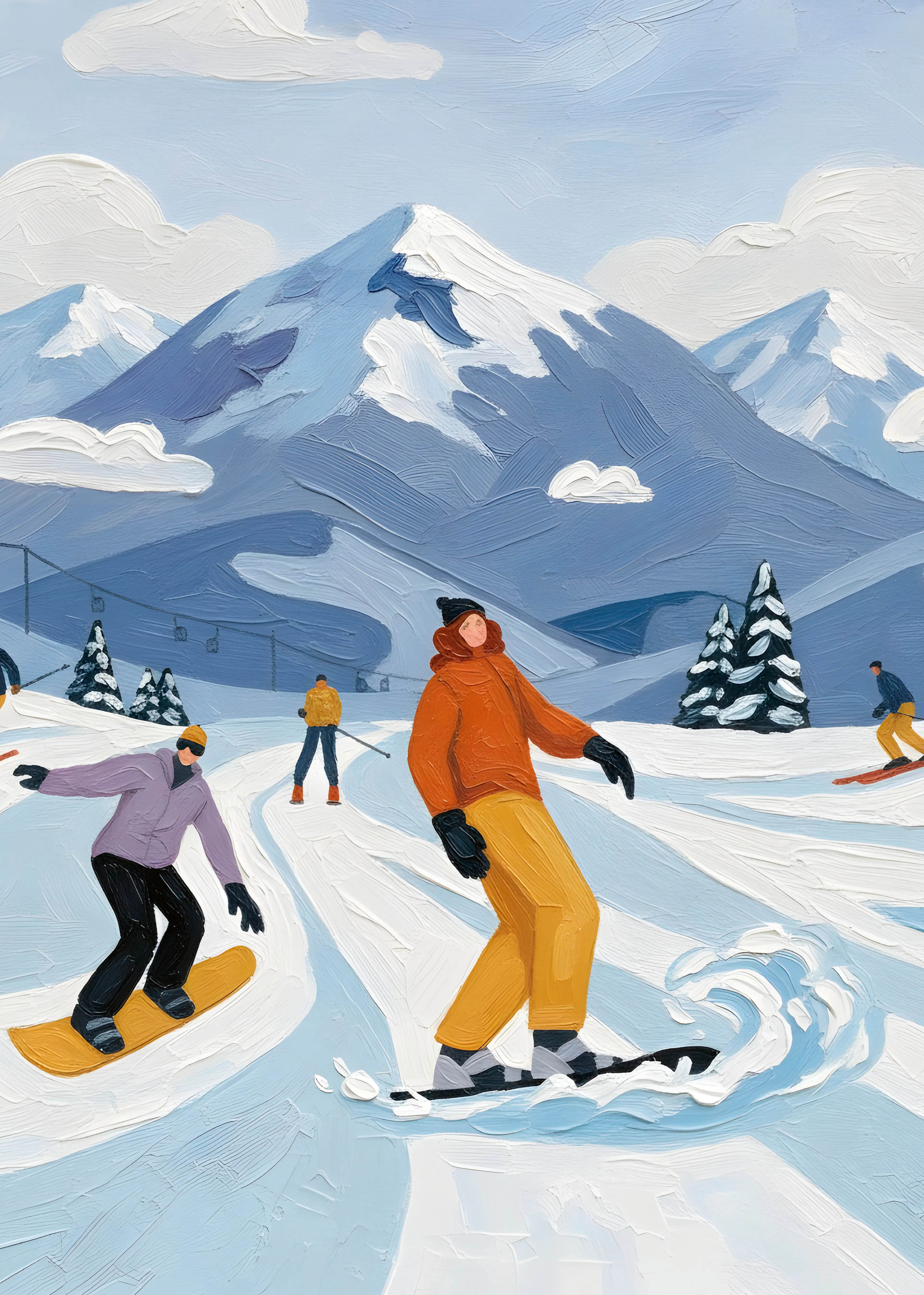 Winter Slopes Poster 0