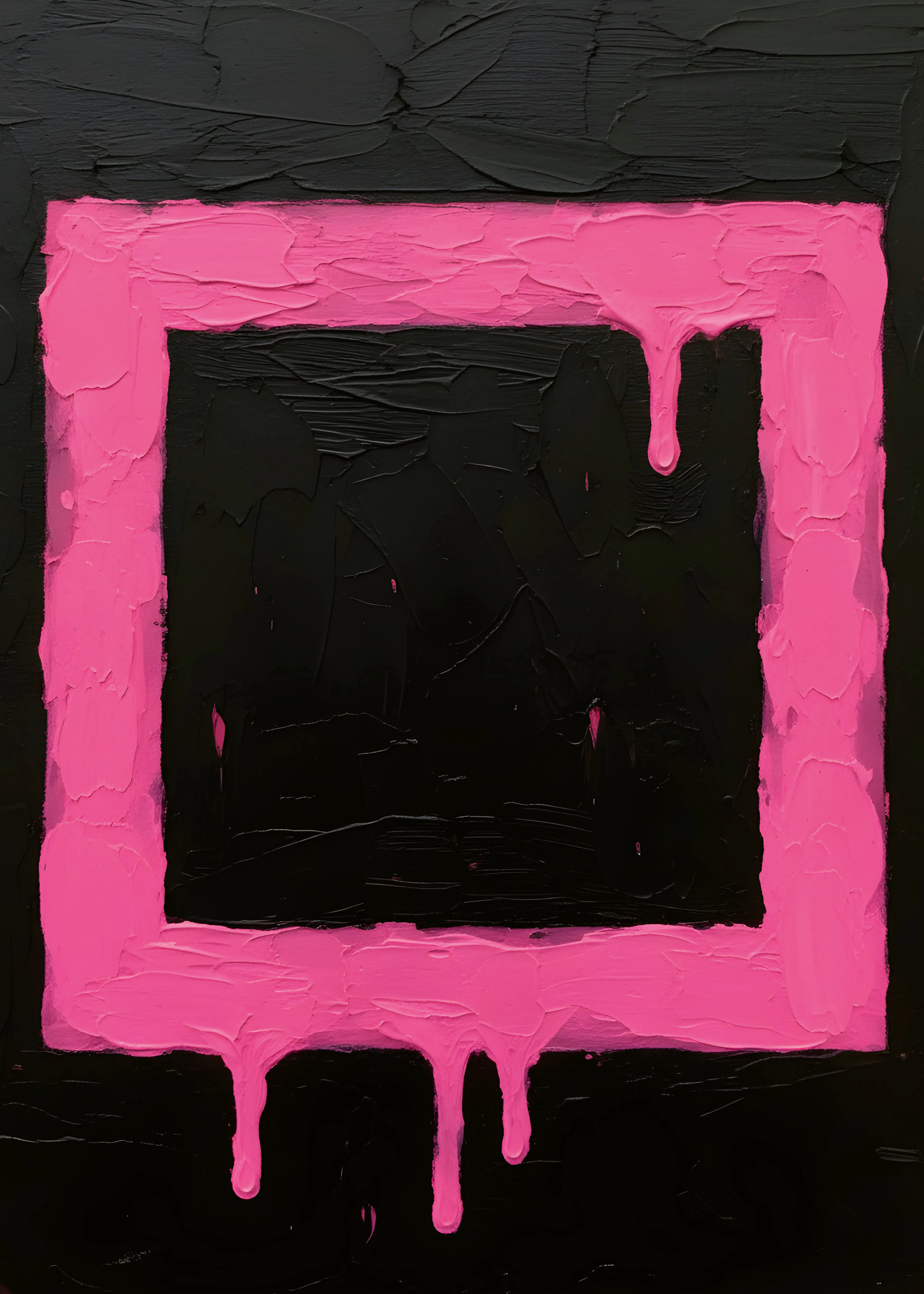 Pink Drip Poster 0