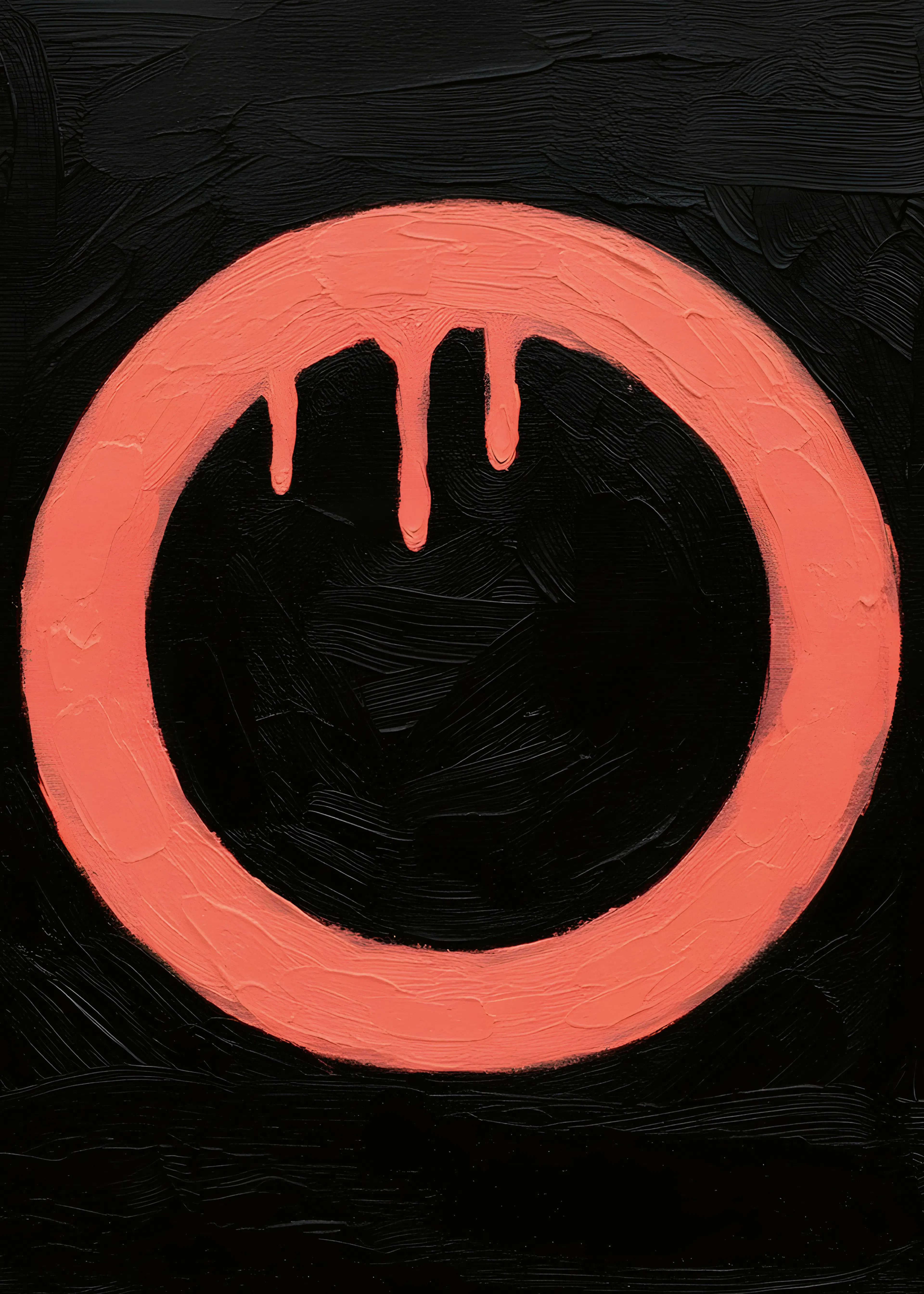 Dripping Circle Poster 0