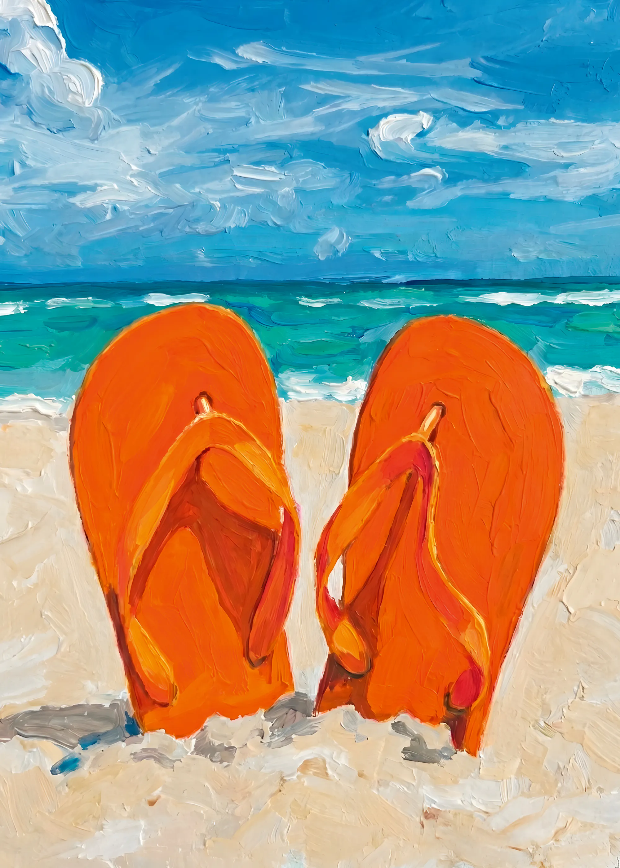 Orange Beach Escape Poster 0