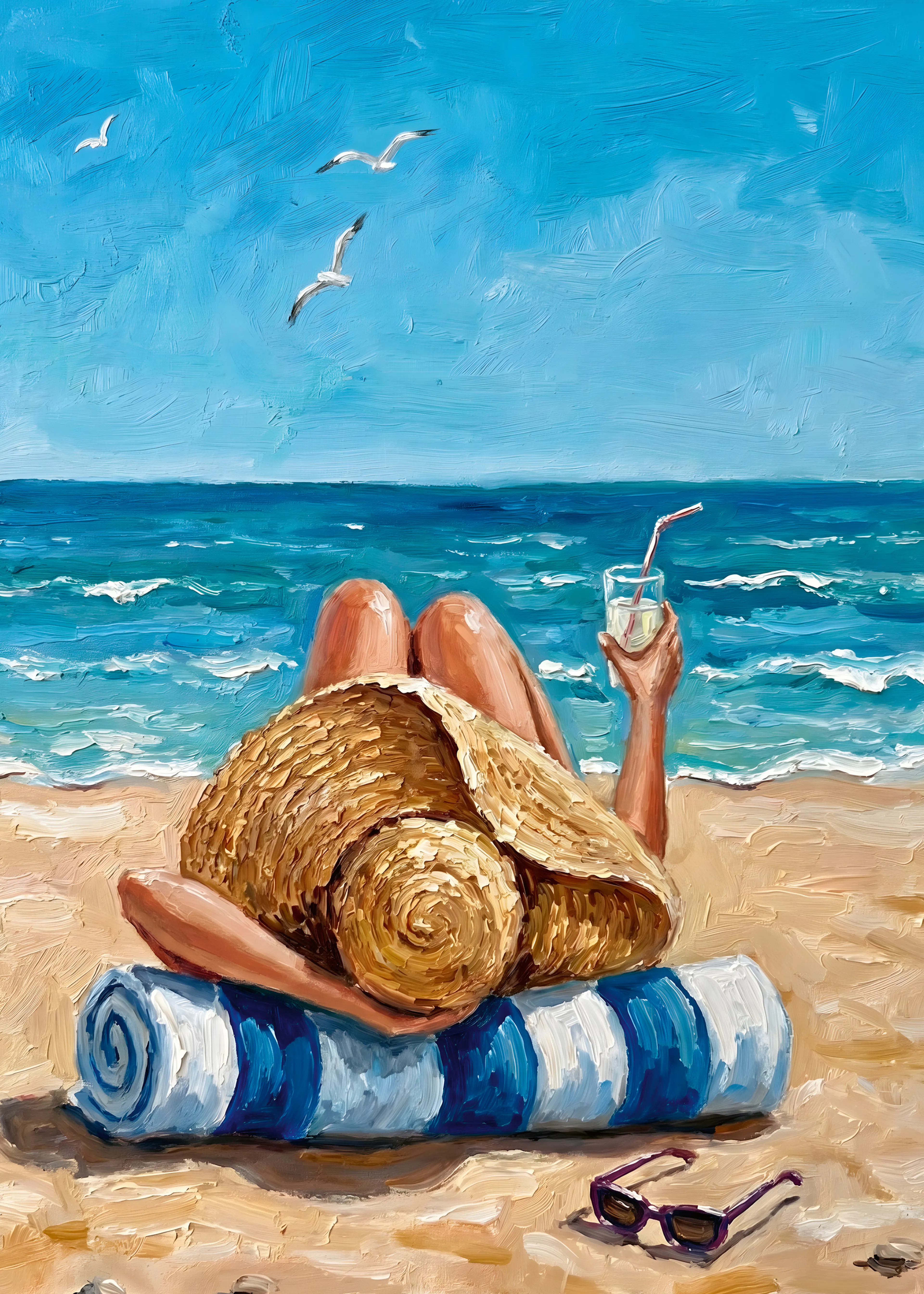 Beach Relaxation Poster 0