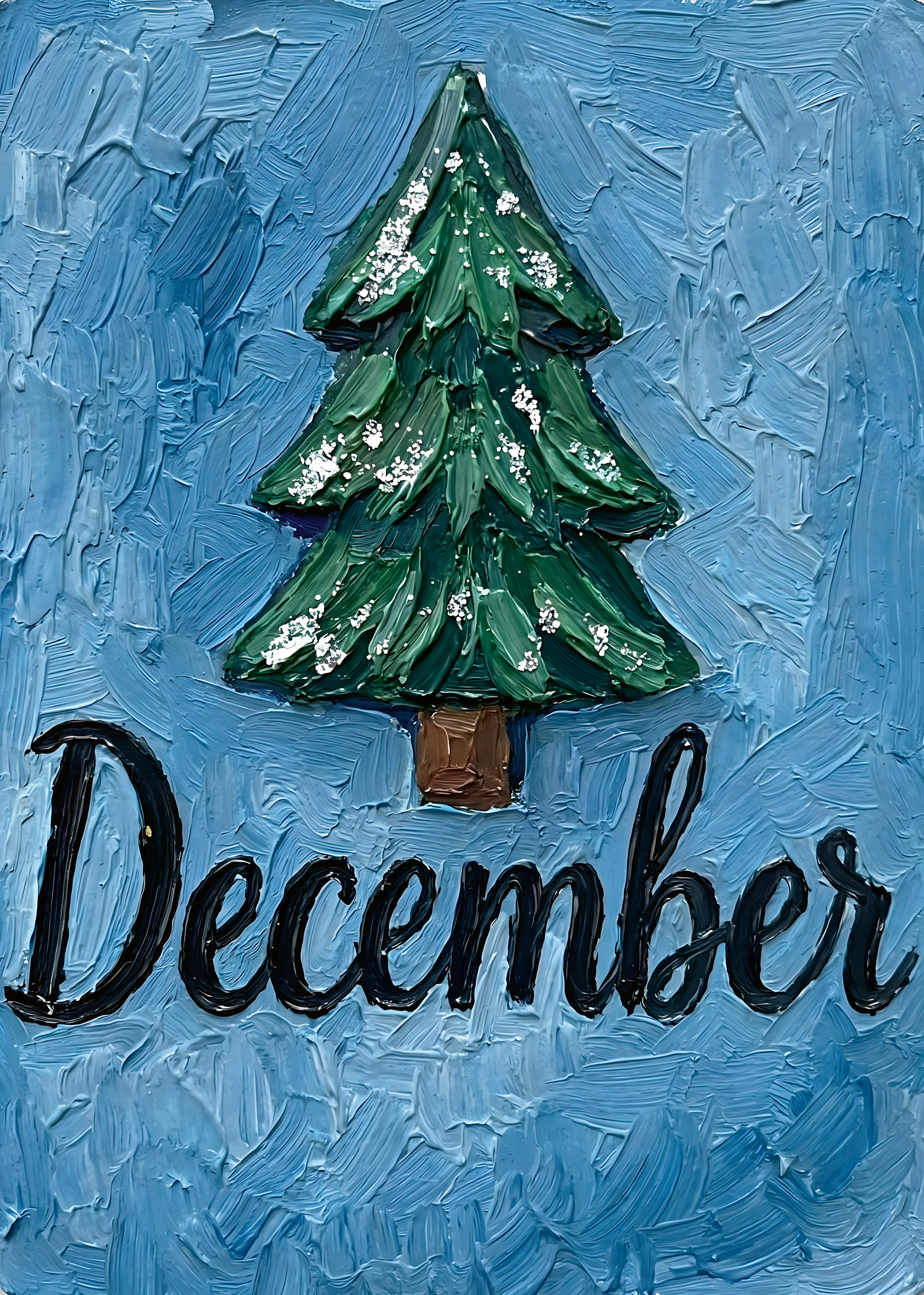 Winter Pine Poster 0