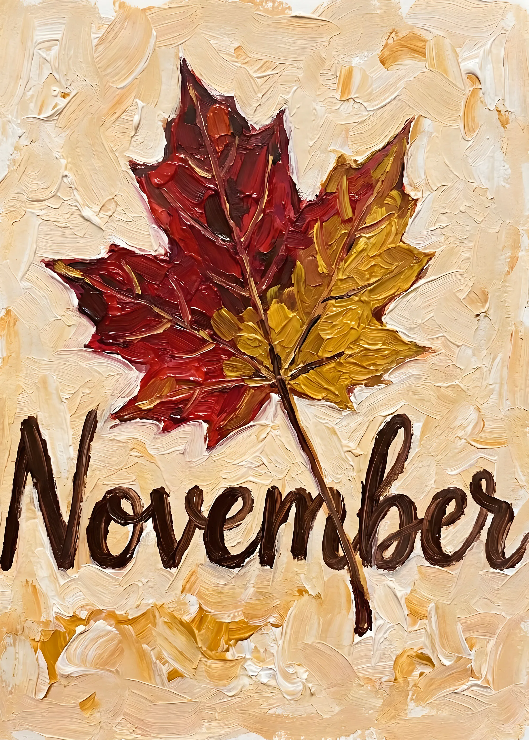 November Leaf Poster 0