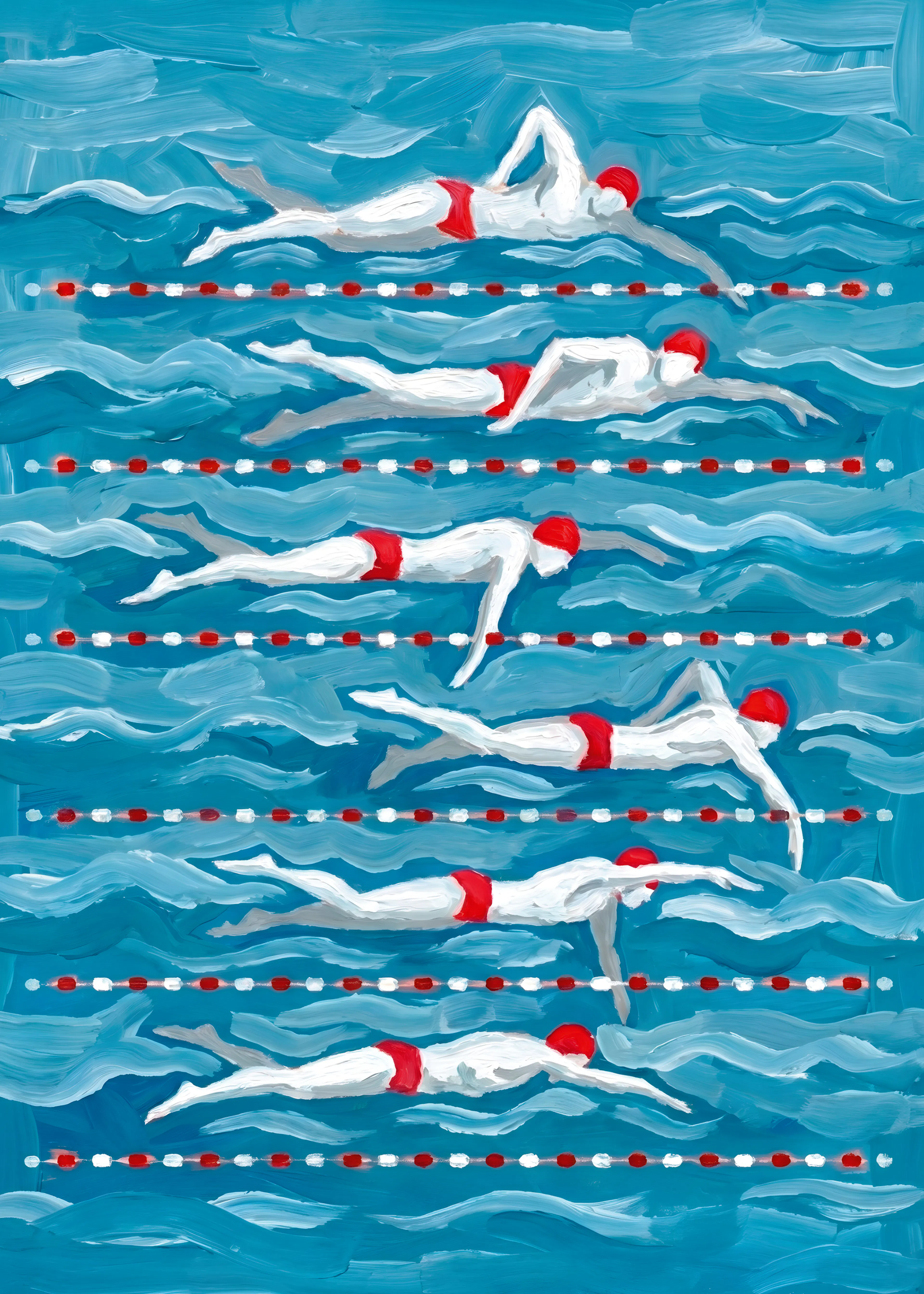 Synchronized Swimmers Poster 0