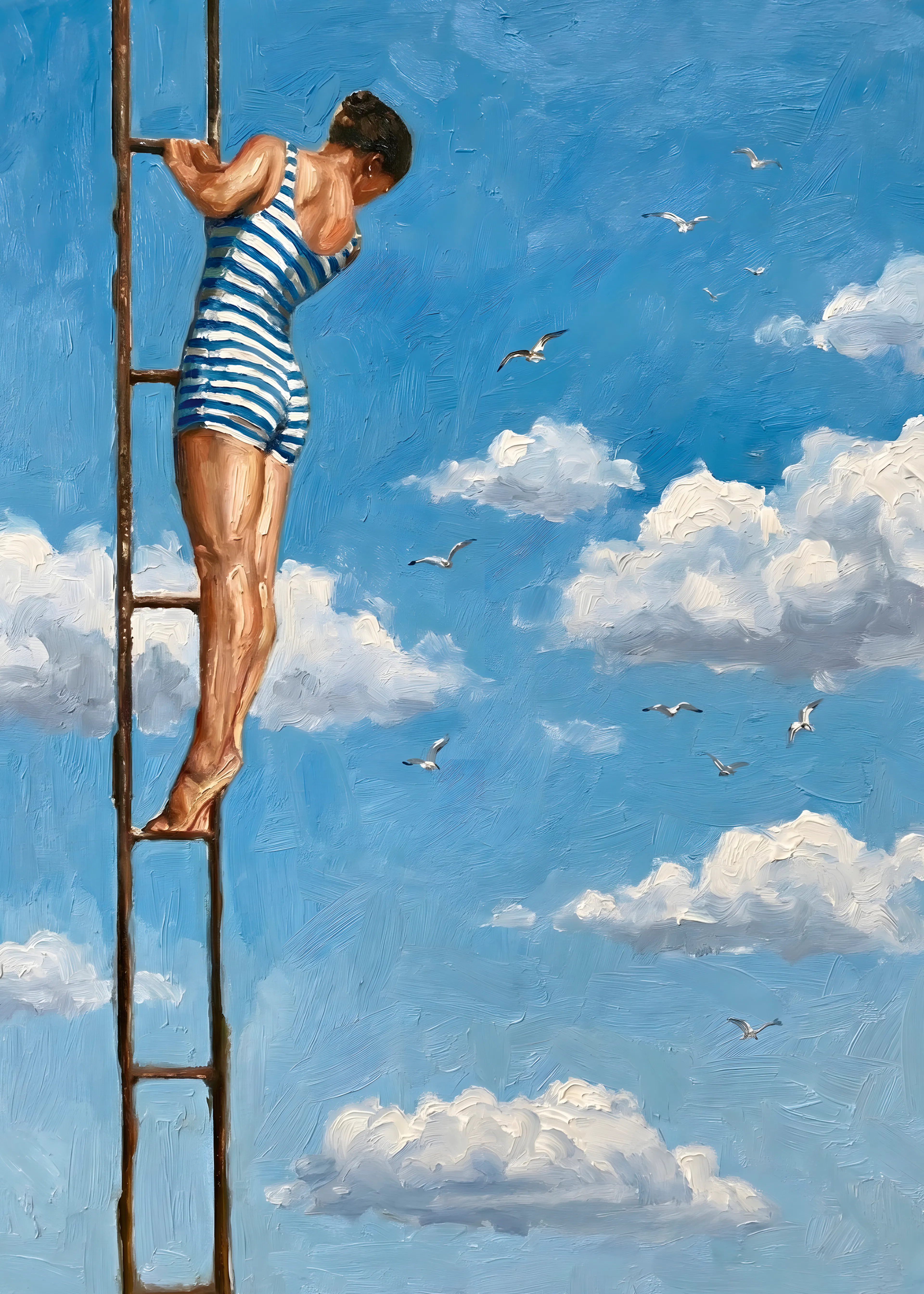 Climbing Sky Poster 0
