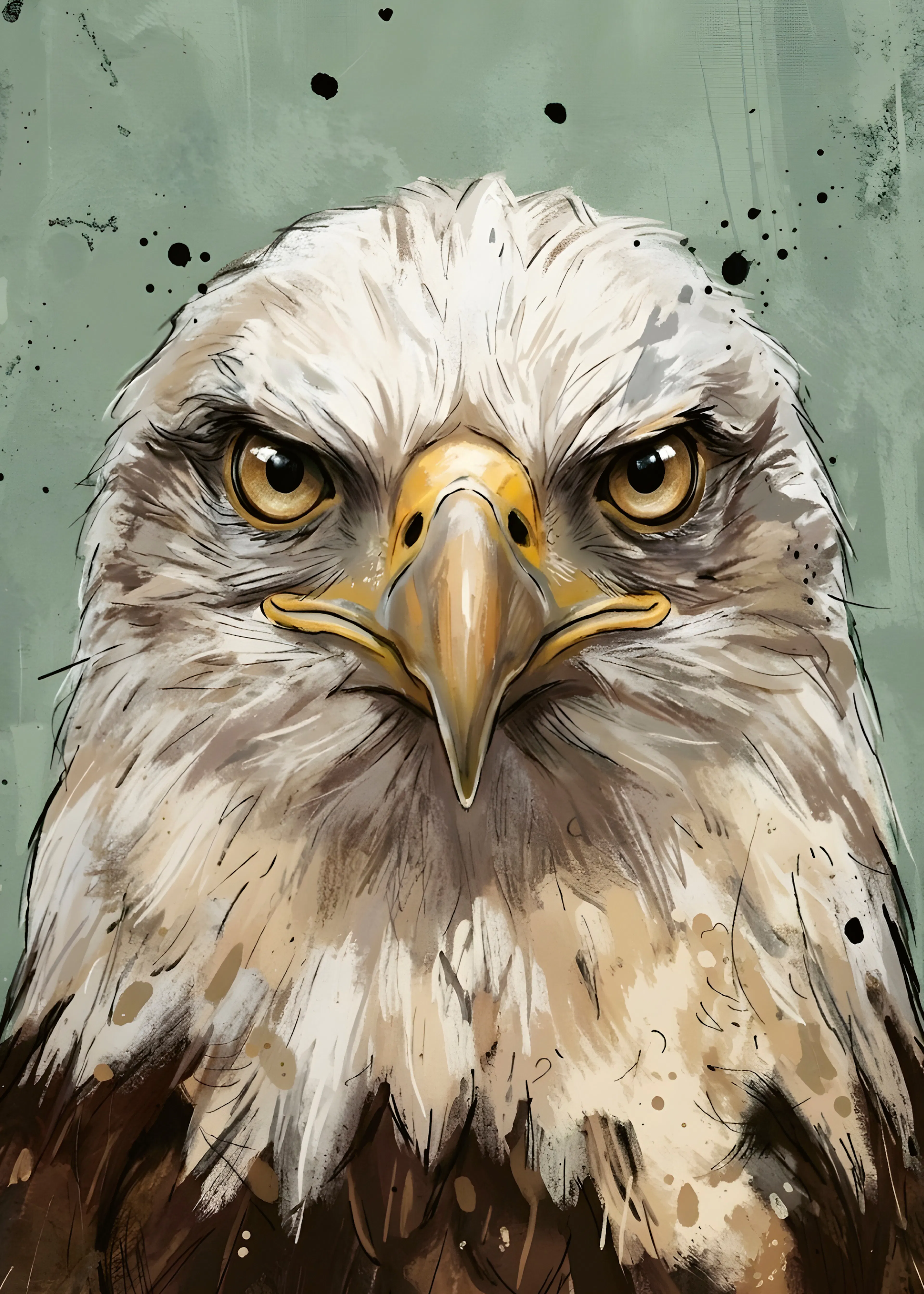 Fierce Eagle Poster 0
