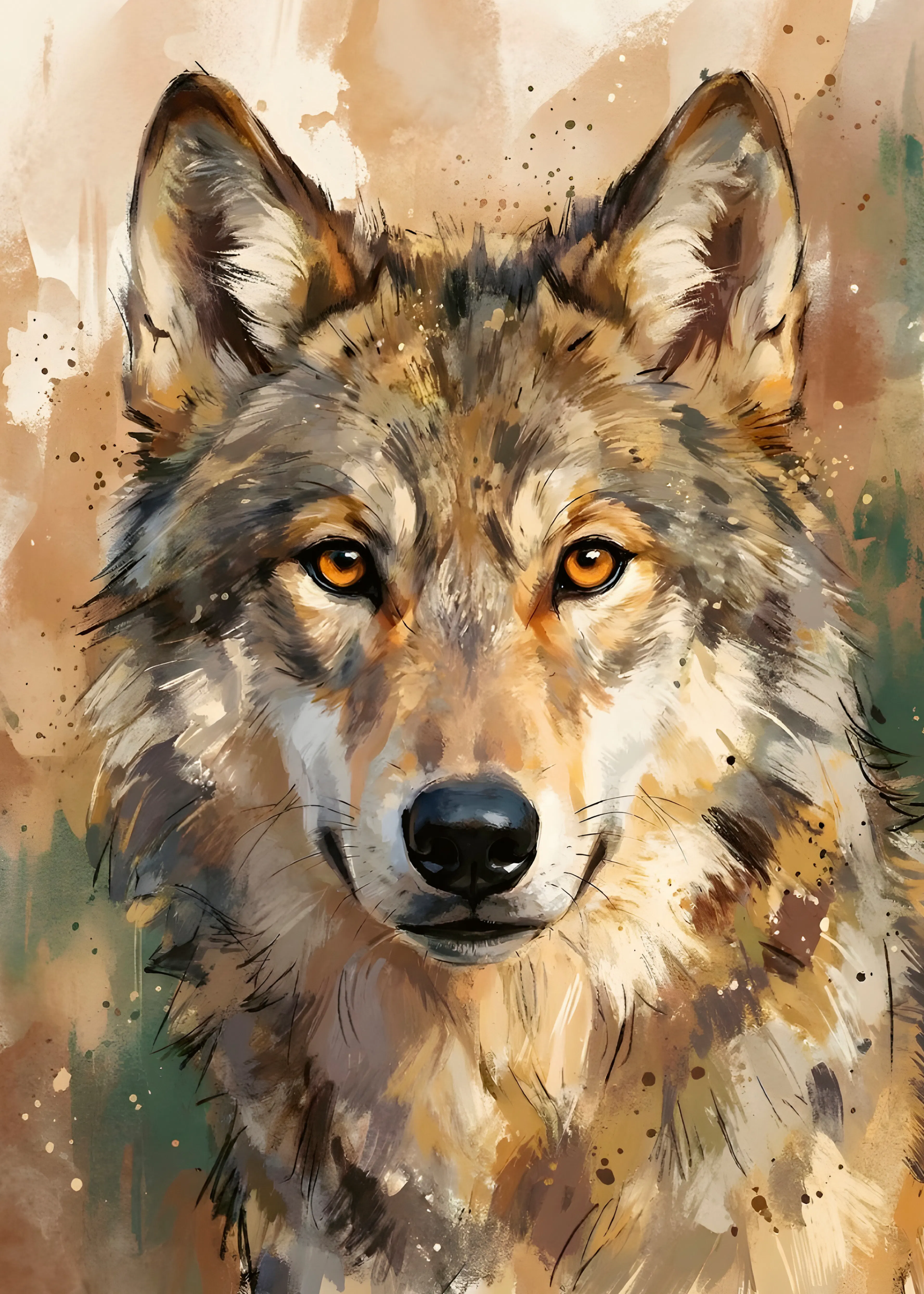 Amber Wild Spirit Poster 0