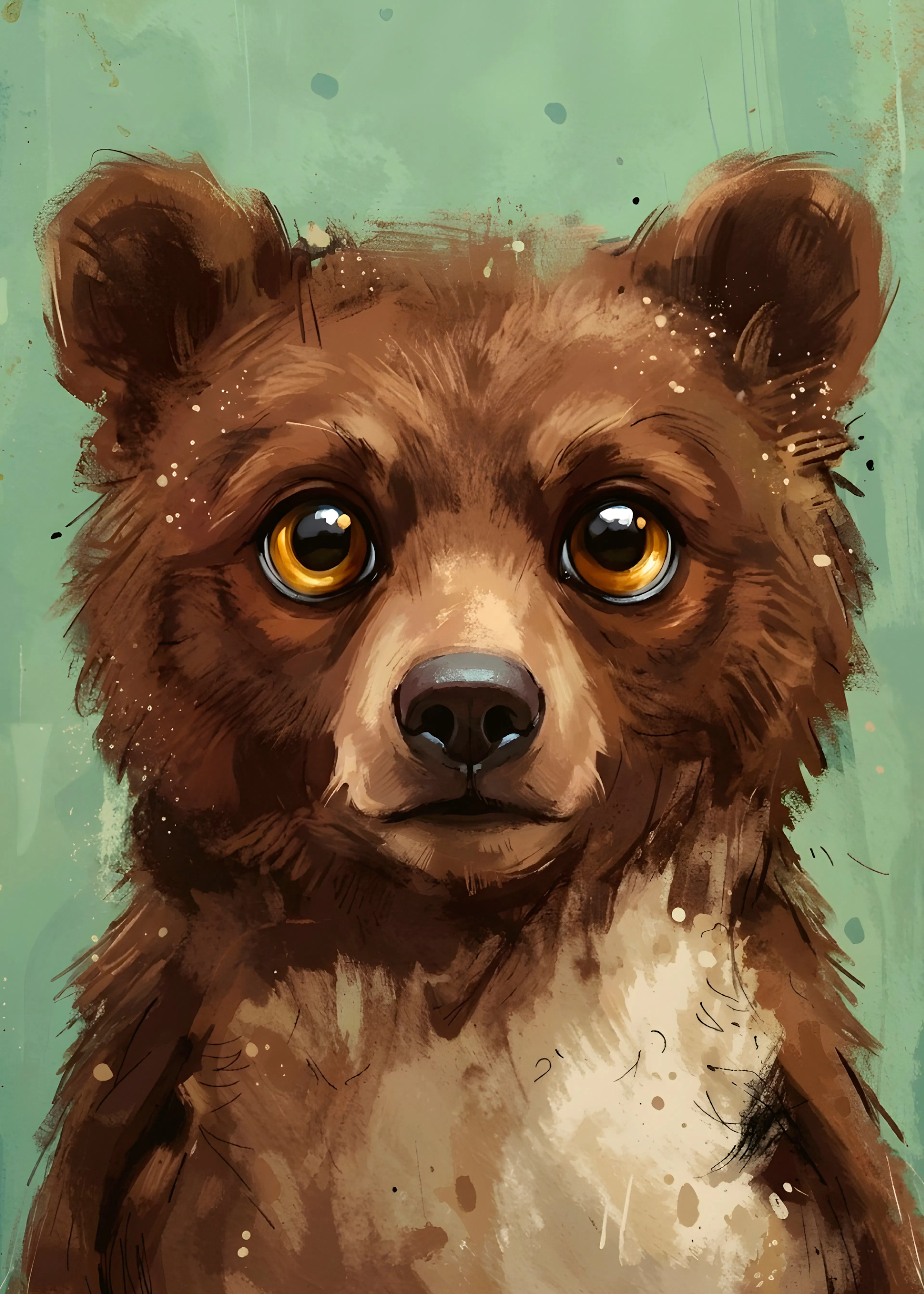 Gentle Bear Poster 0