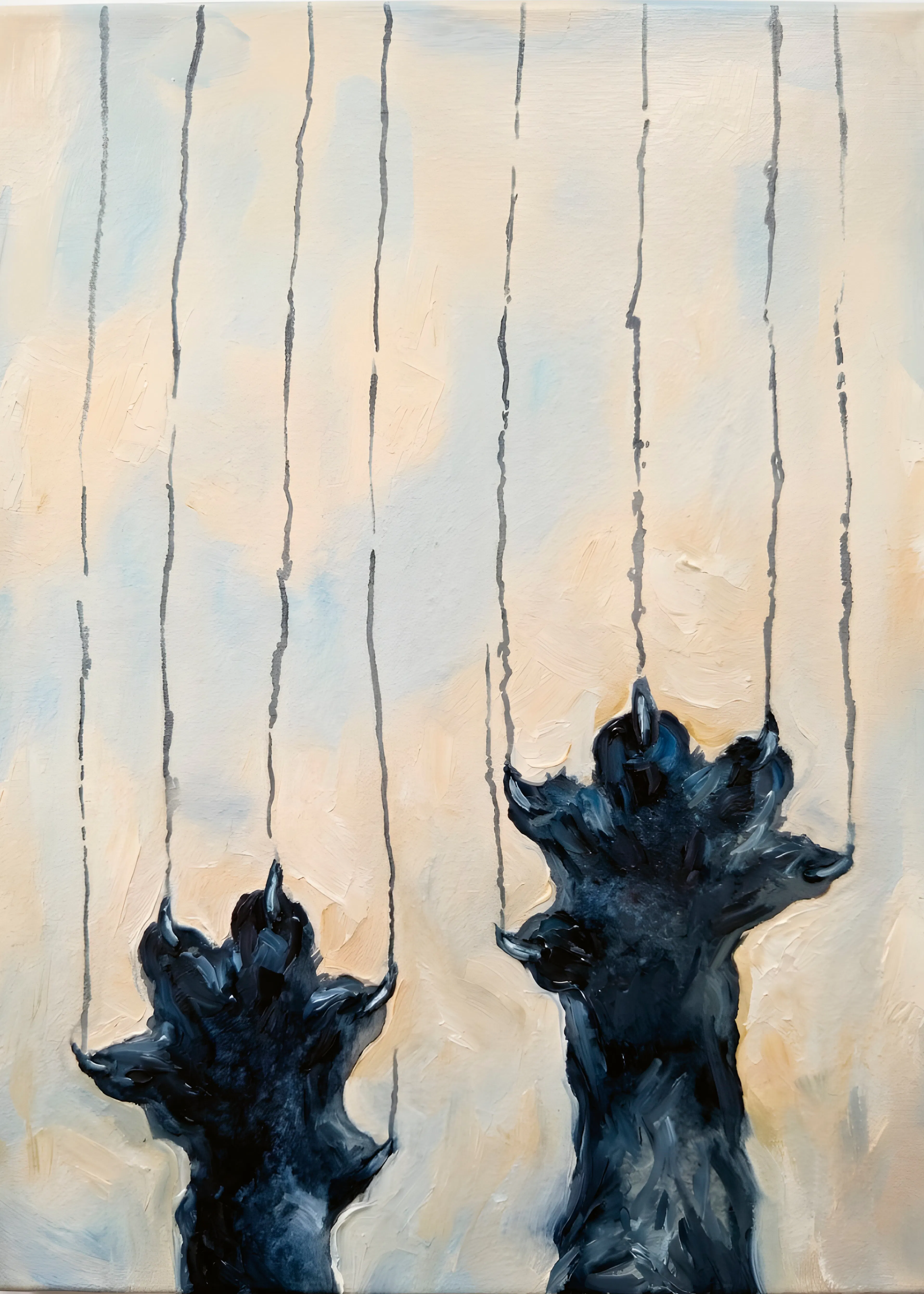 Reaching Paws Poster 0