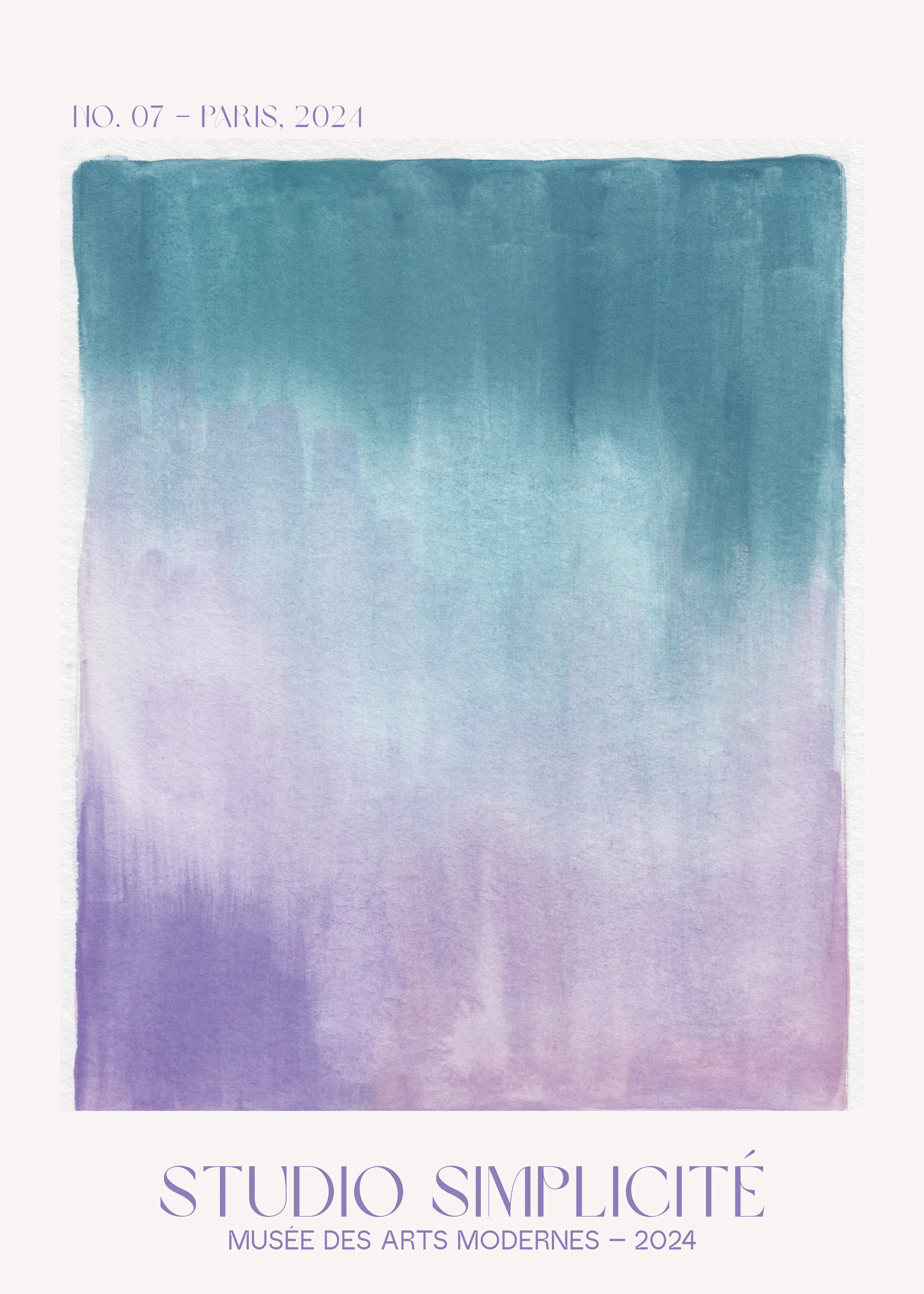 Serene Gradient Poster 0