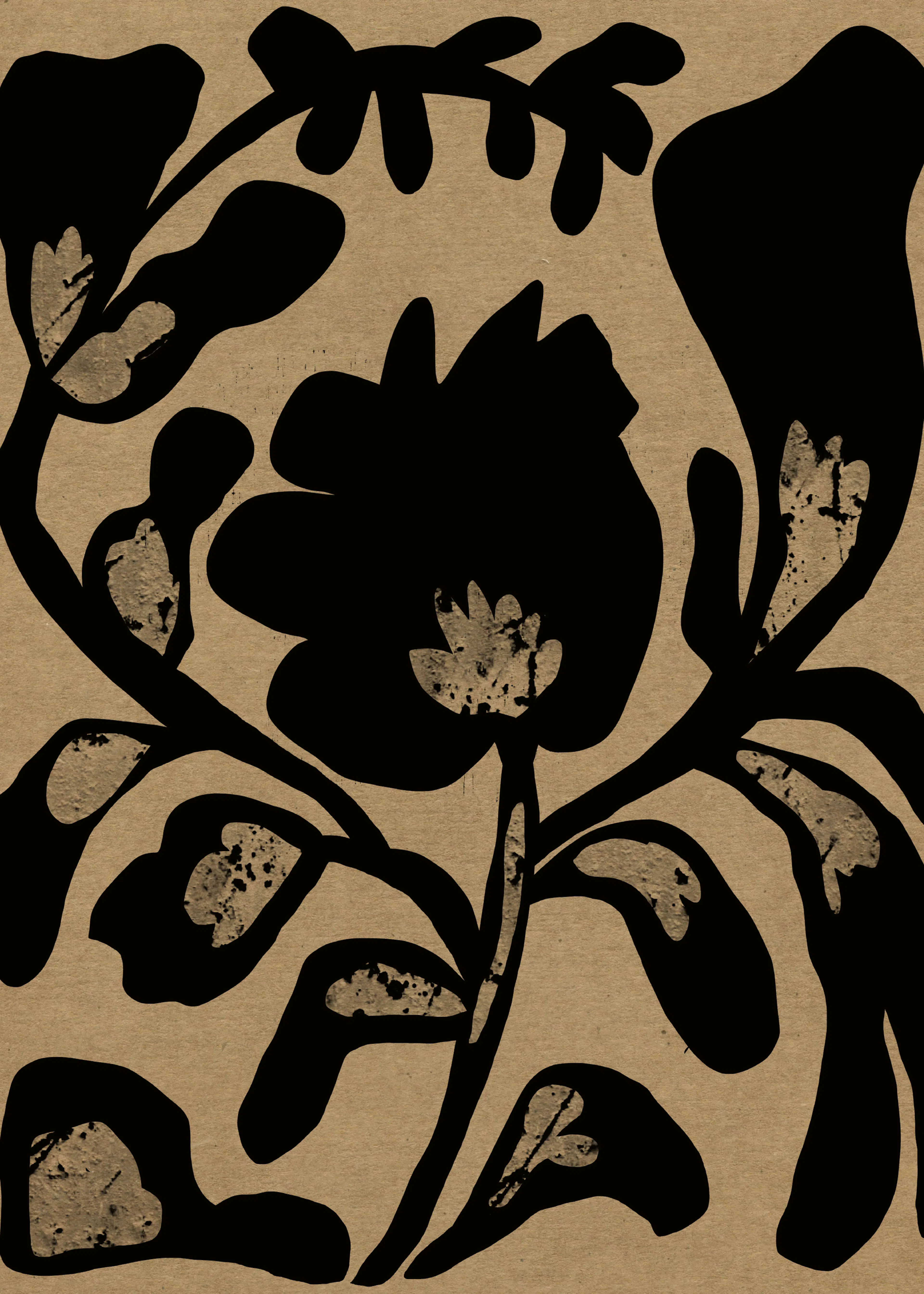 Botanical Silhouette Poster 0