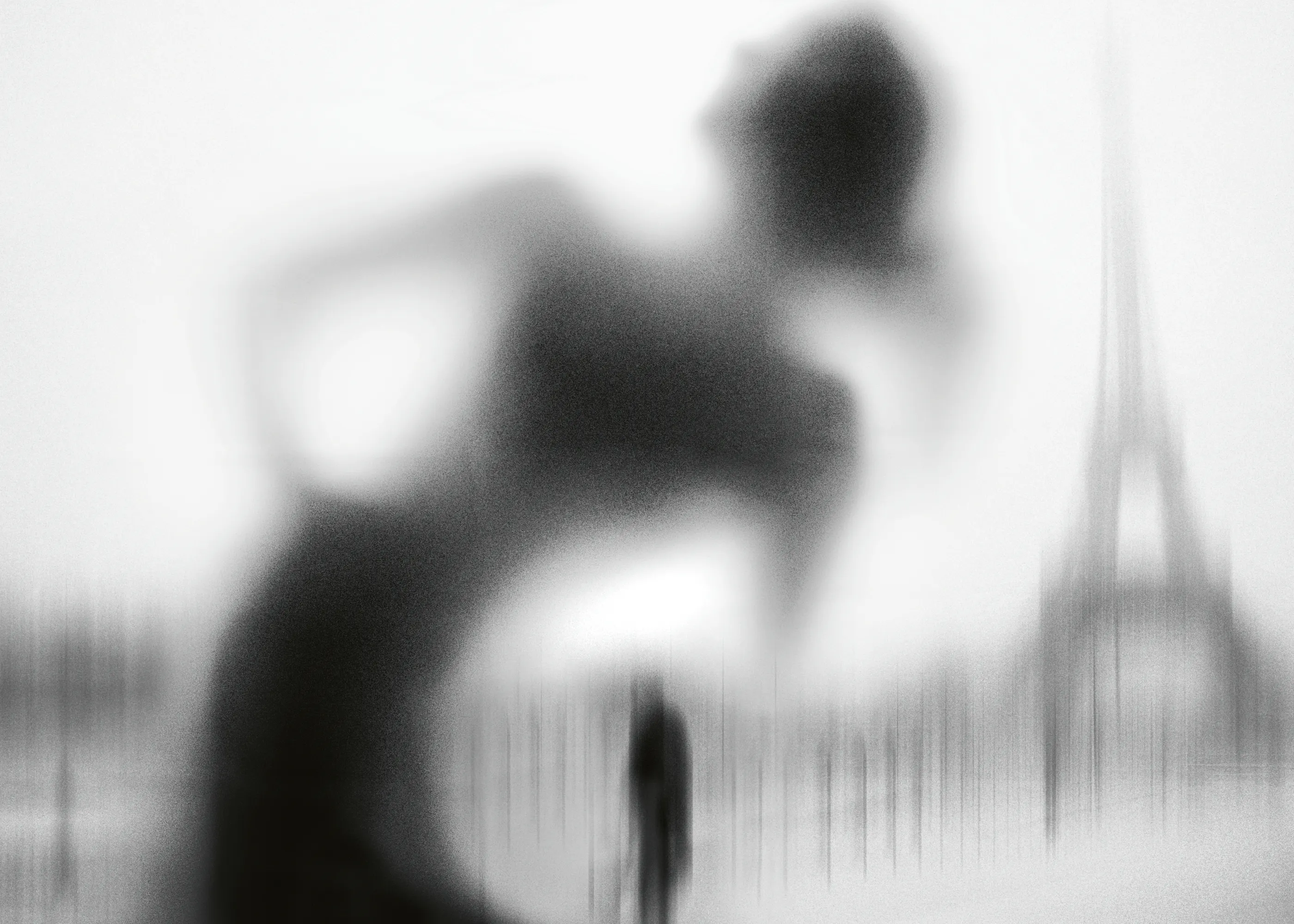 Blurred Silhouette Poster 0