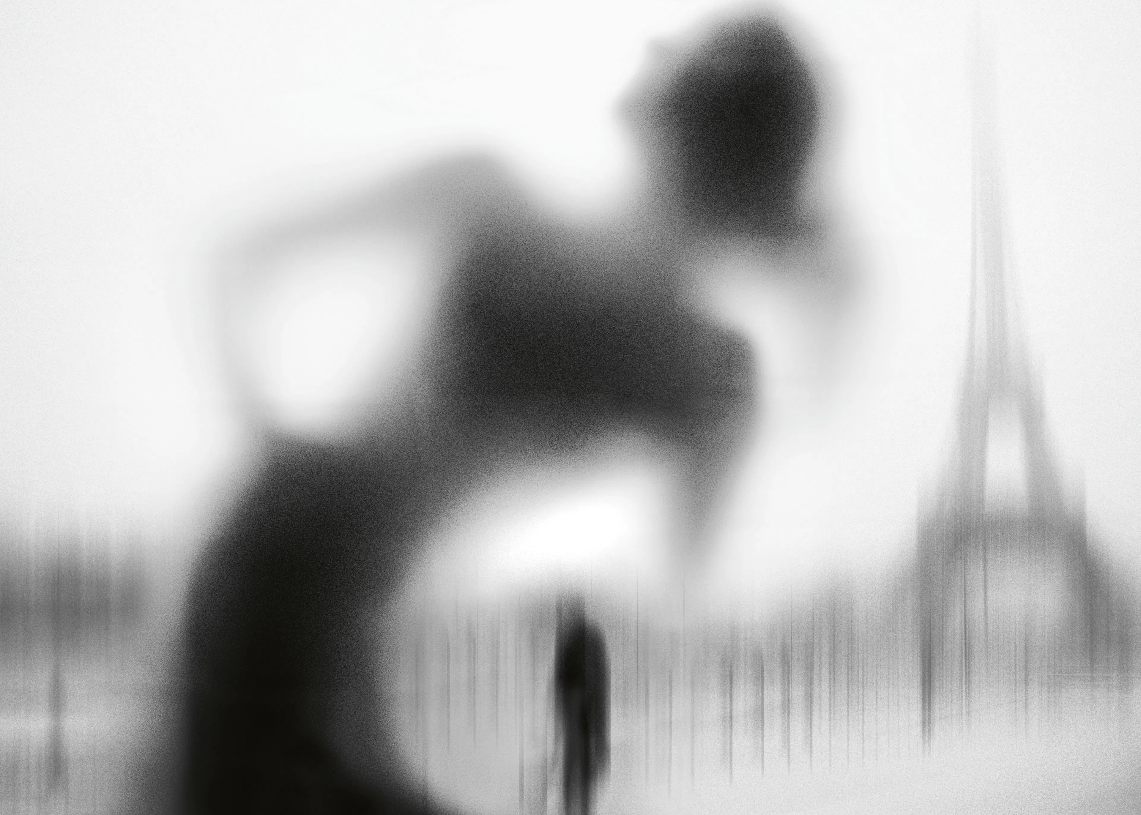 Blurred Silhouette Poster 0