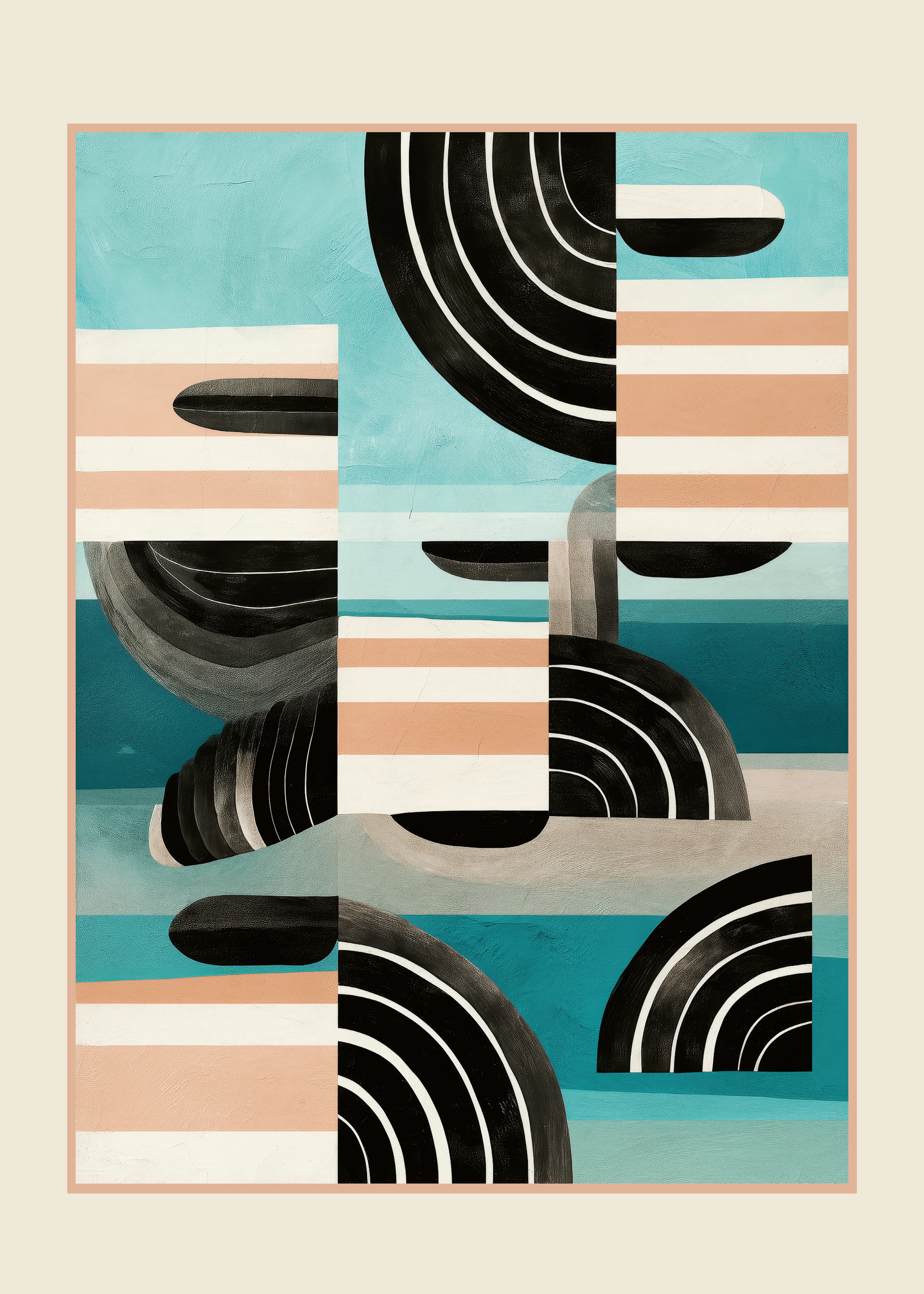 Modern Geometric Poster 0