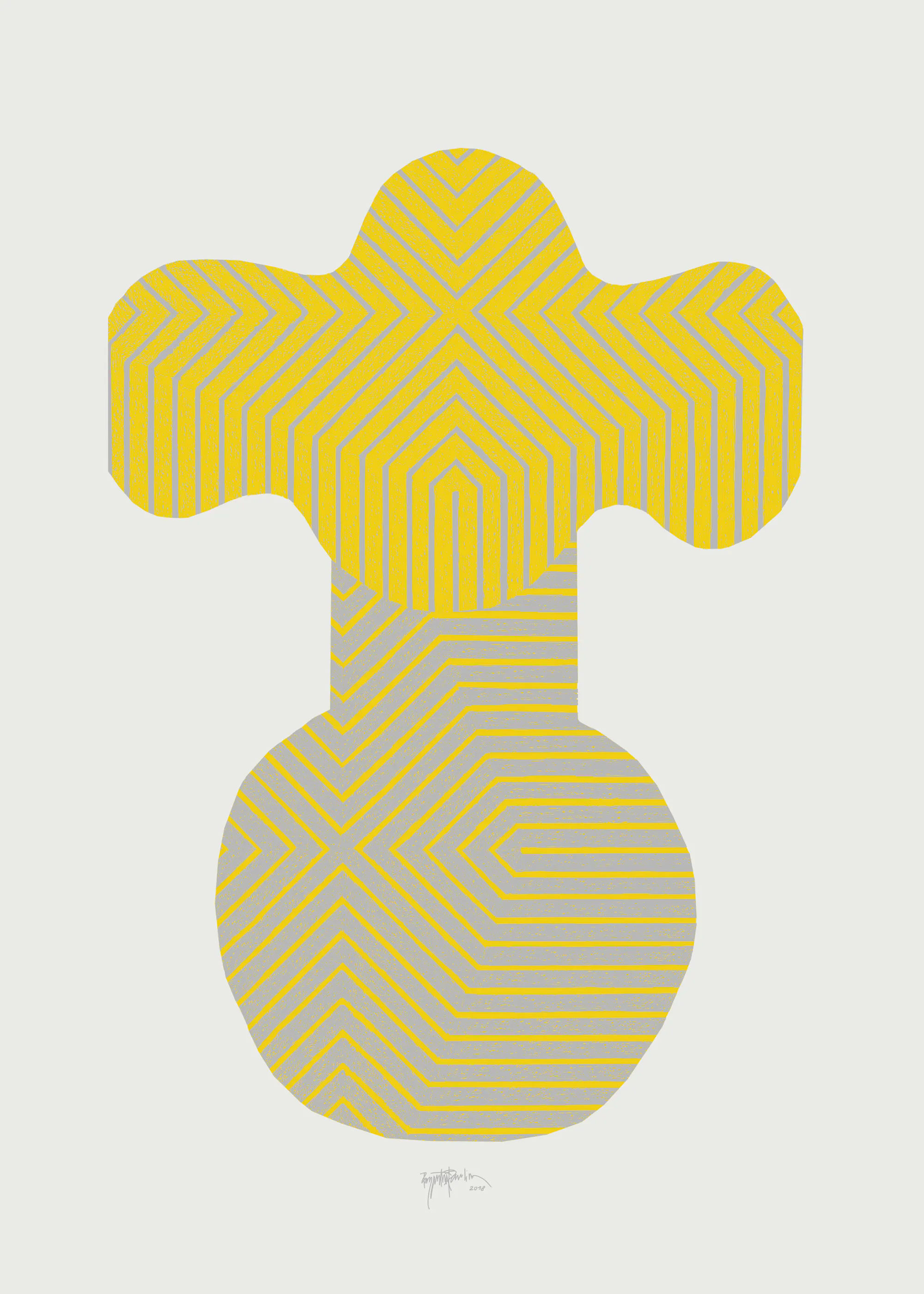 Geometric Balance Poster 0